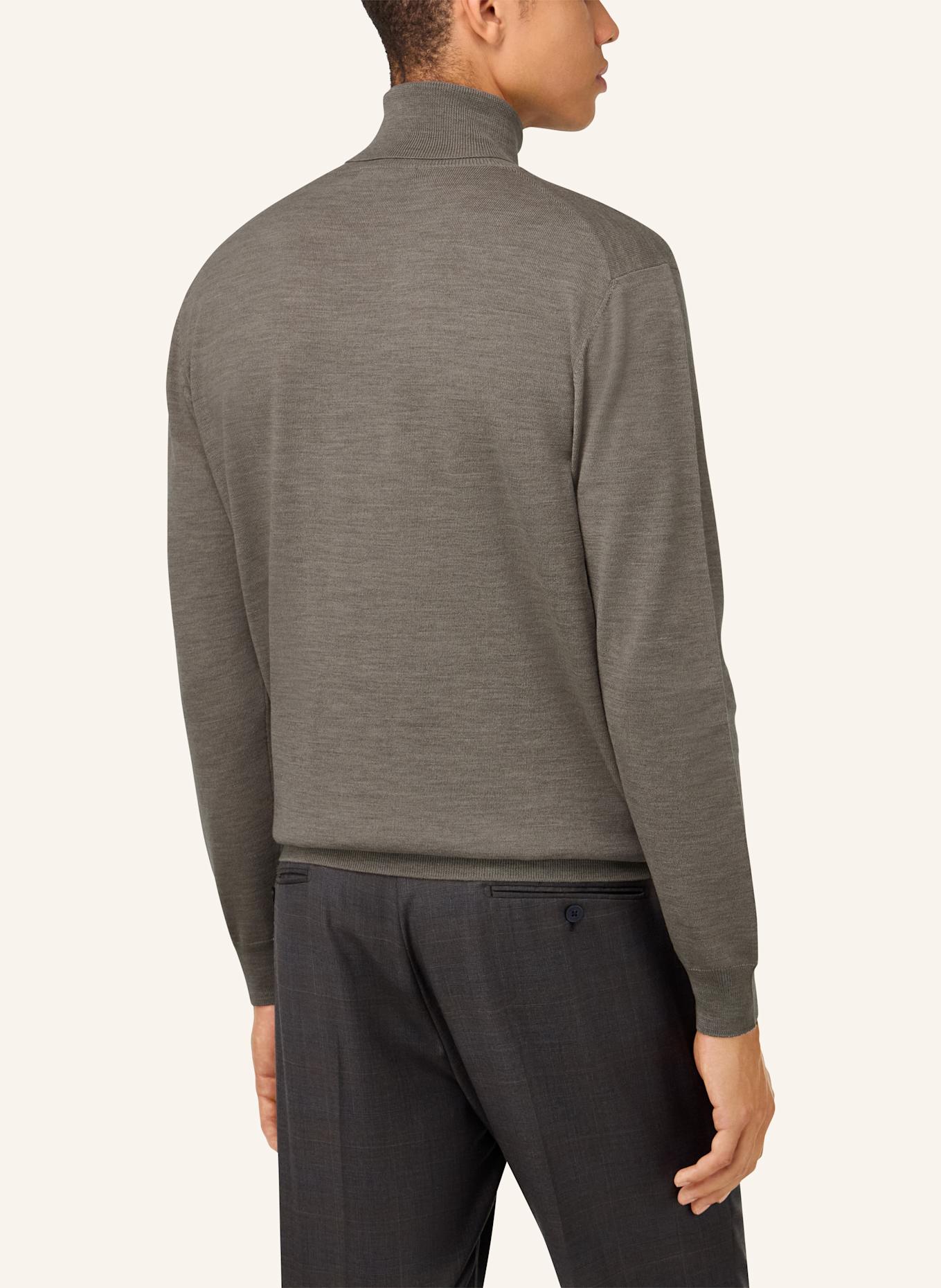 BOGGI MILANO Rollkragenpullover: BEIGE