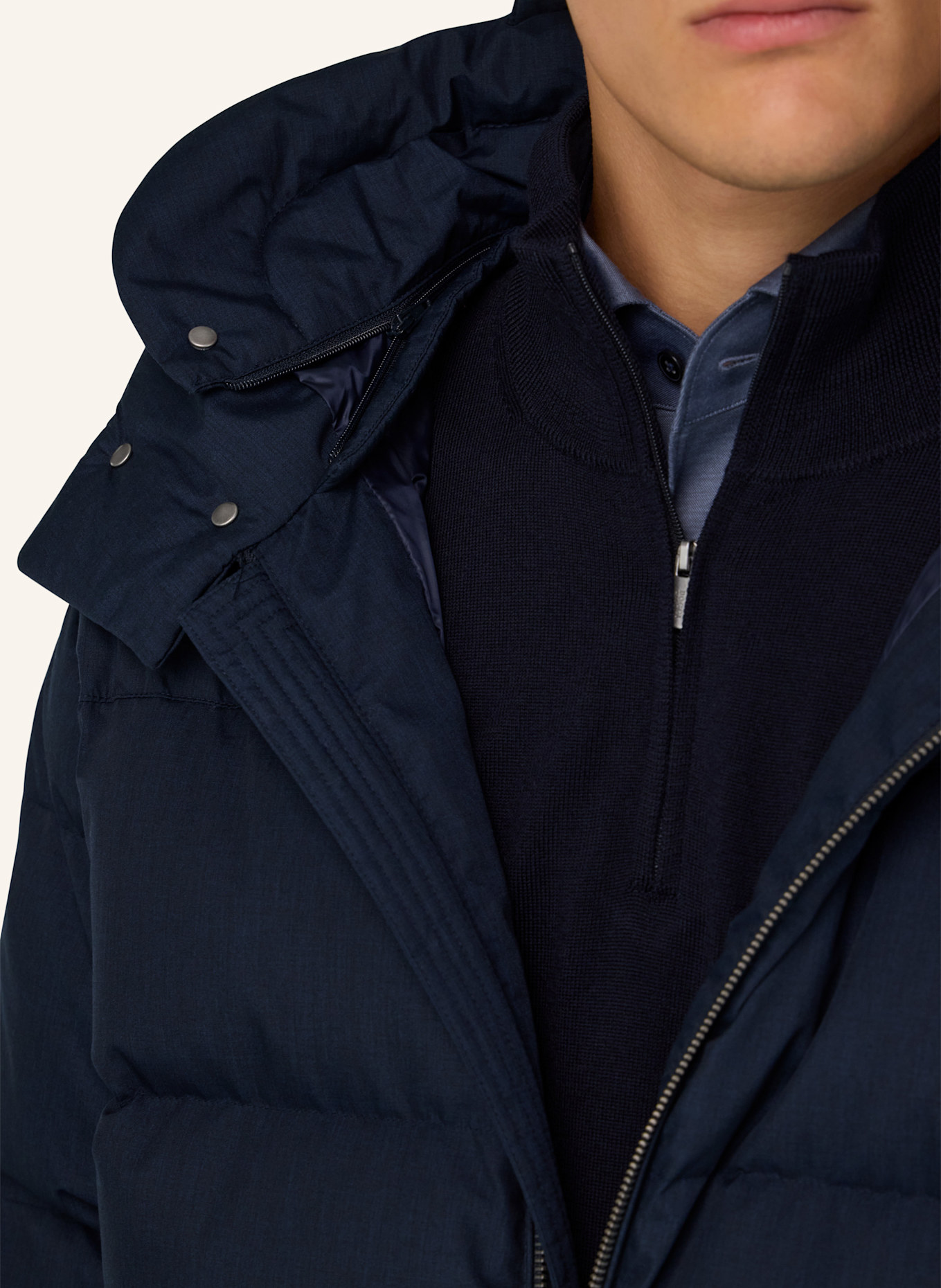 BOGGI MILANO Daunenjacke: BLAU