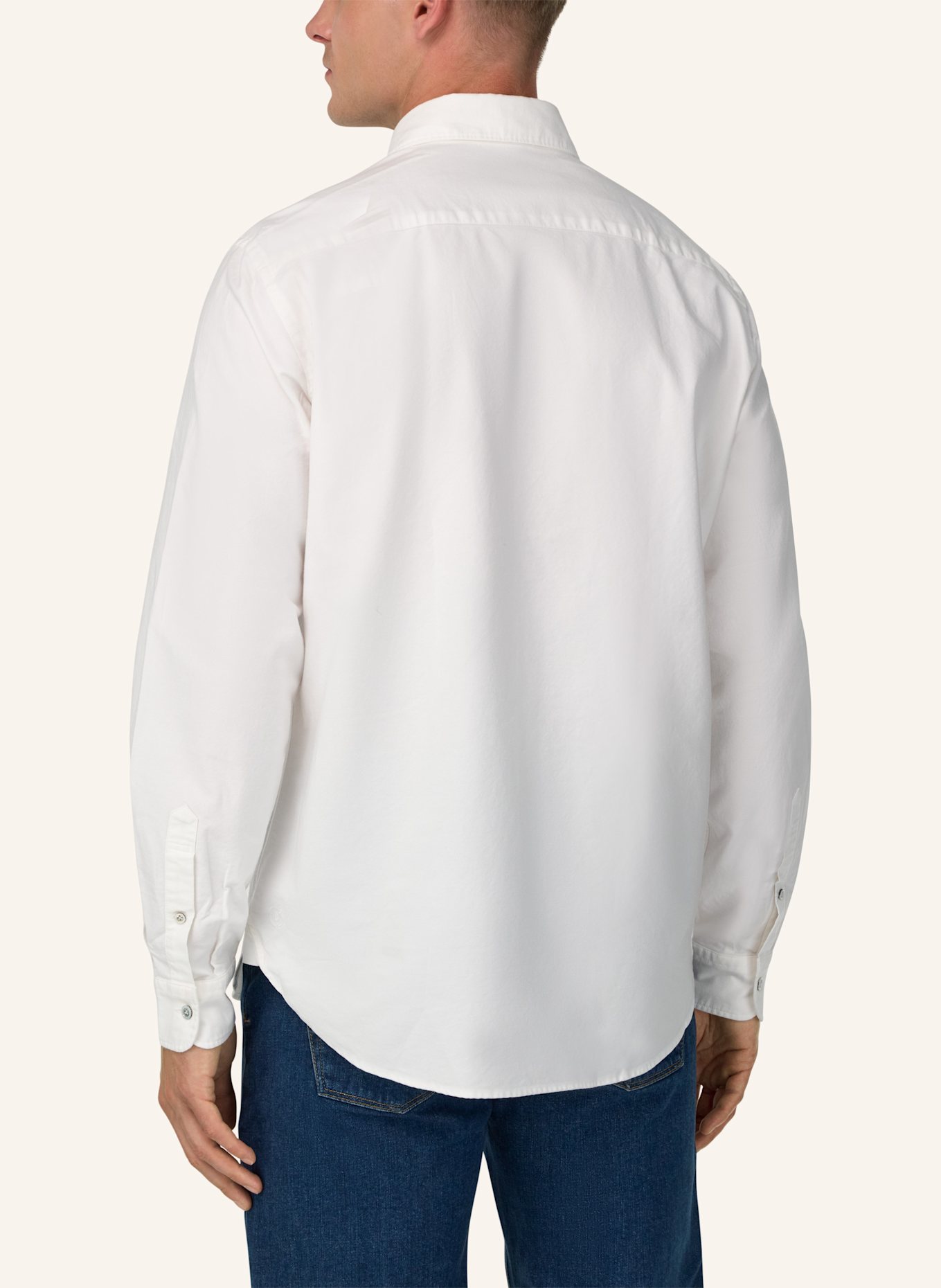 BOGGI MILANO Hemd Regular Fit: WEISS