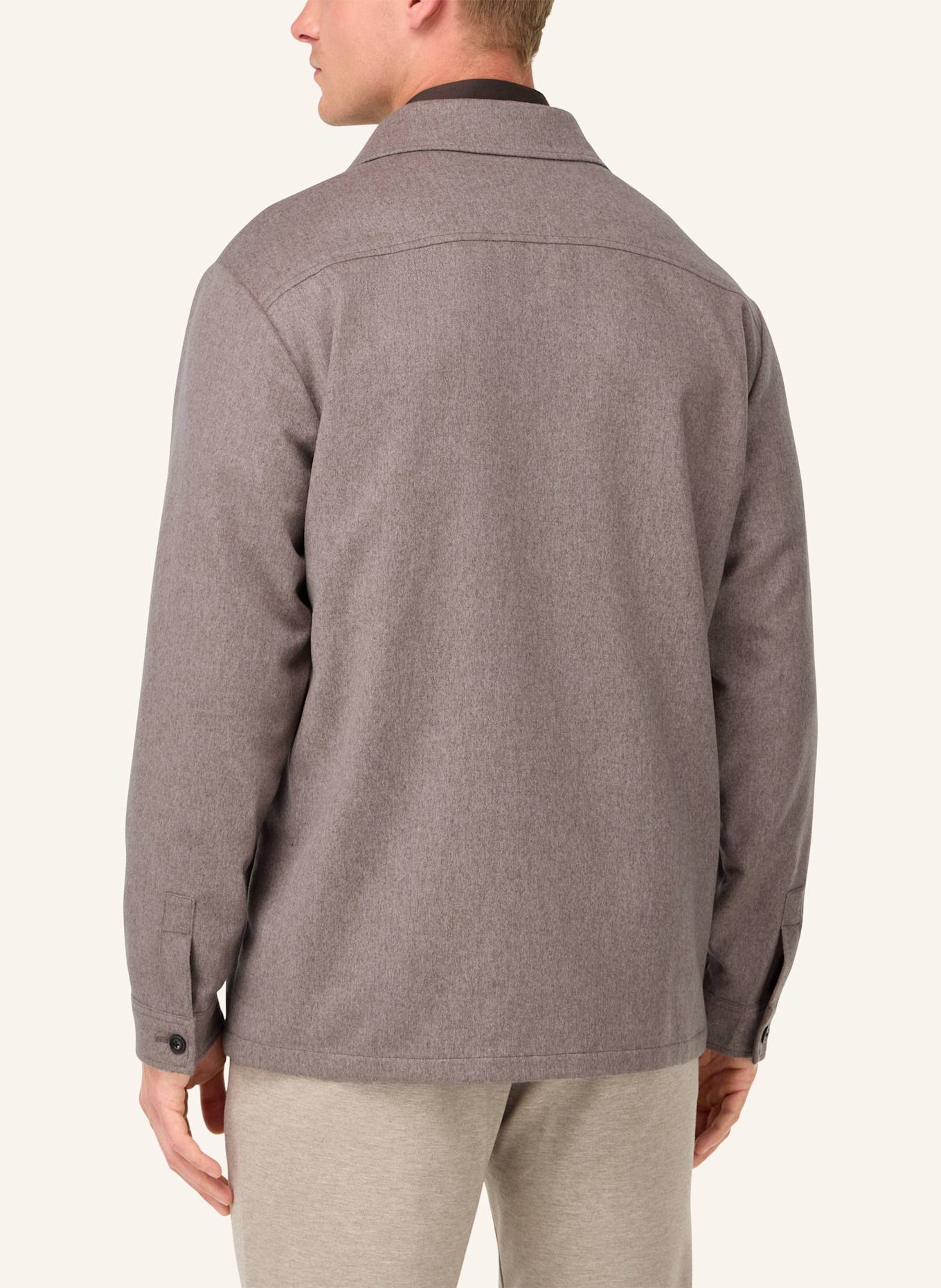 BOGGI MILANO Overjacket aus Cashmere: TAUPE