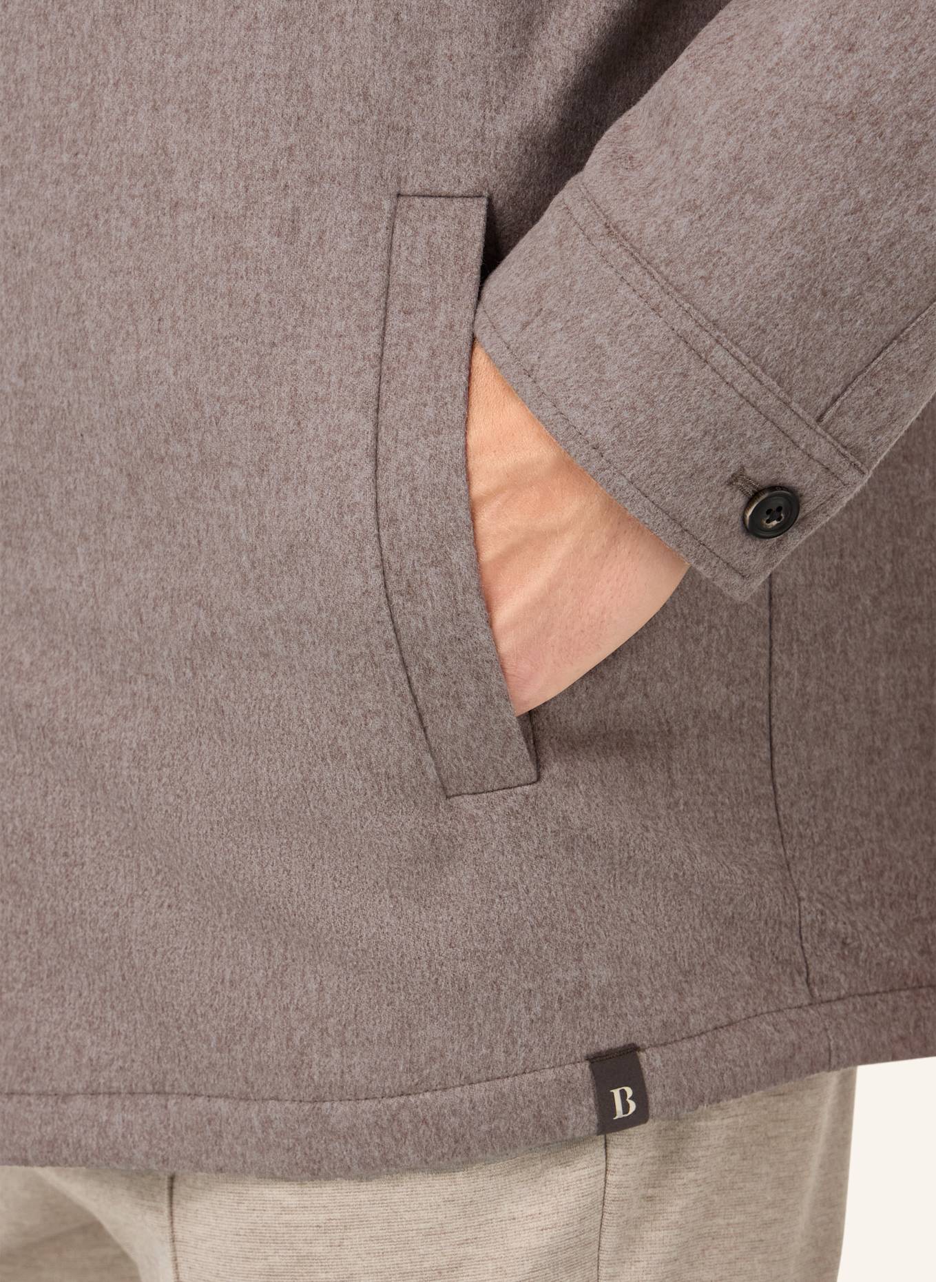 BOGGI MILANO Overjacket aus Cashmere: TAUPE