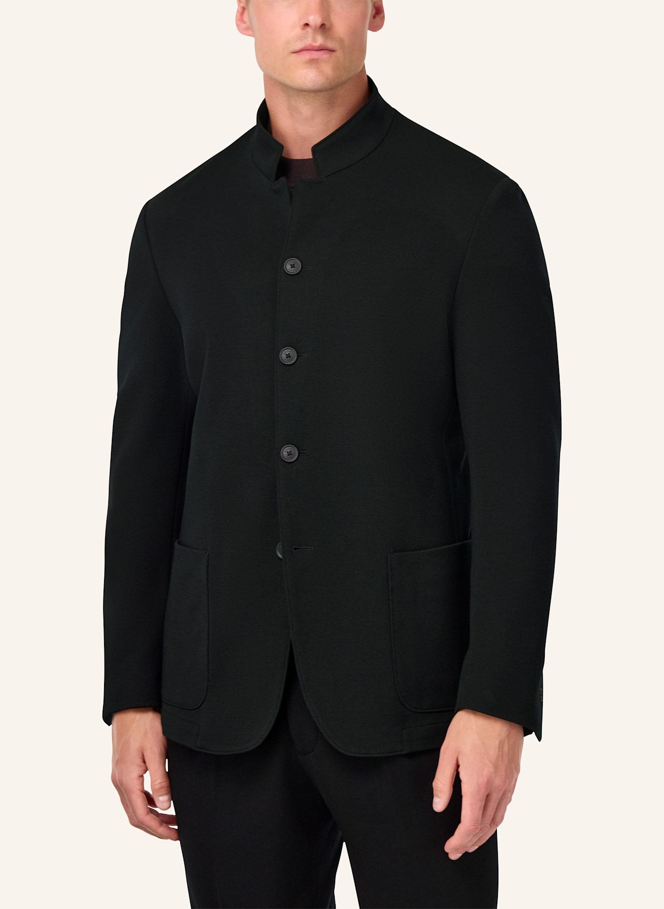 BOGGI MILANO B Tech Technical Wool Jacket: SCHWARZ