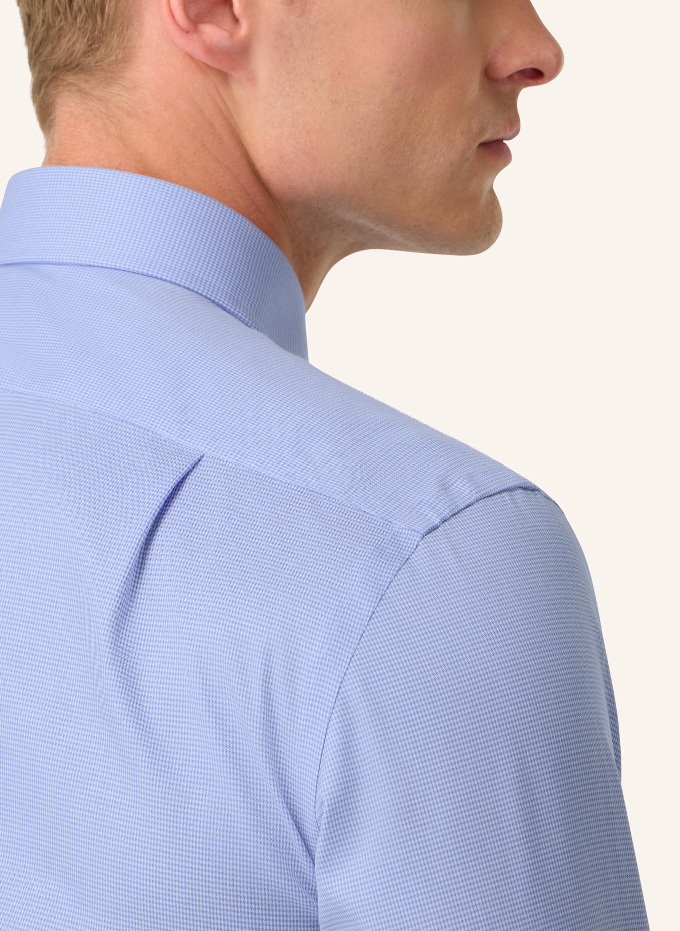 BOGGI MILANO Regular Fit Cotton Dobby Shirt: HELLBLAU