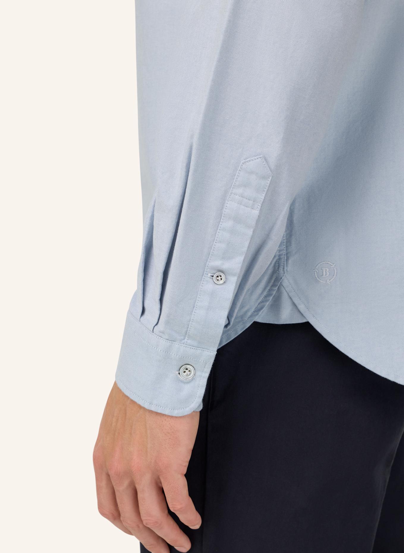 BOGGI MILANO Hemd Regular Fit: HELLBLAU