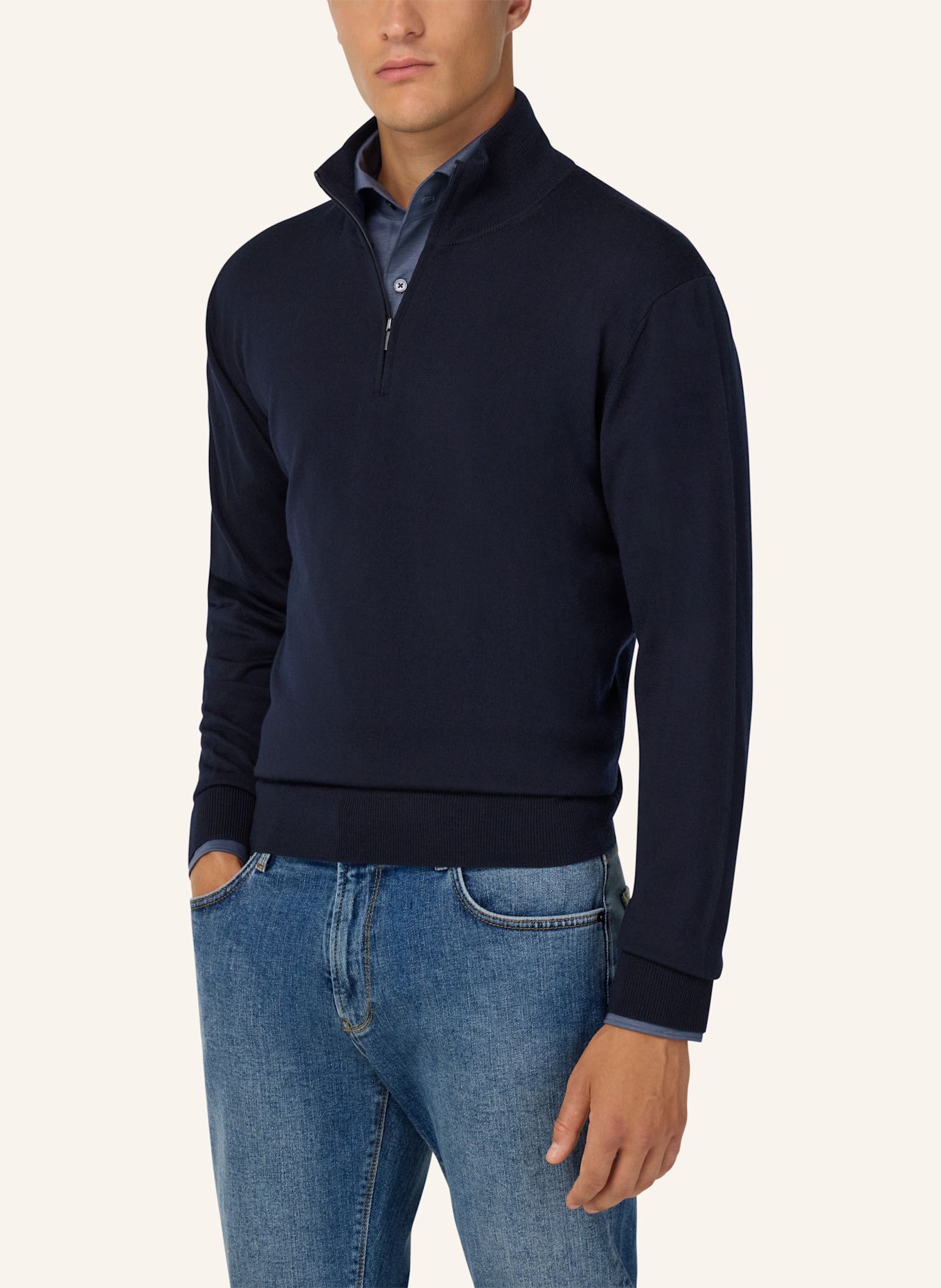 BOGGI MILANO Troyer: BLAU