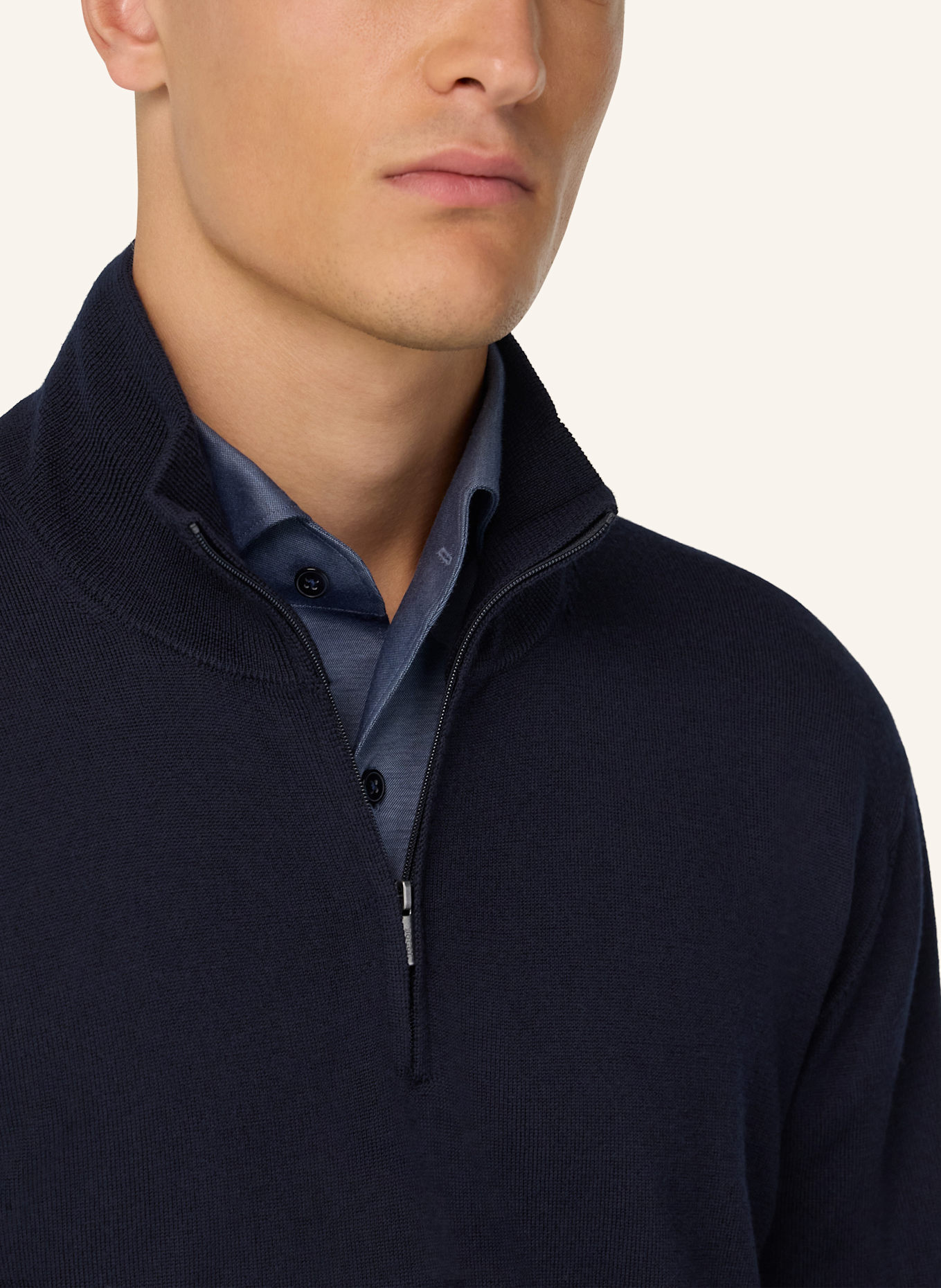 BOGGI MILANO Troyer: BLAU