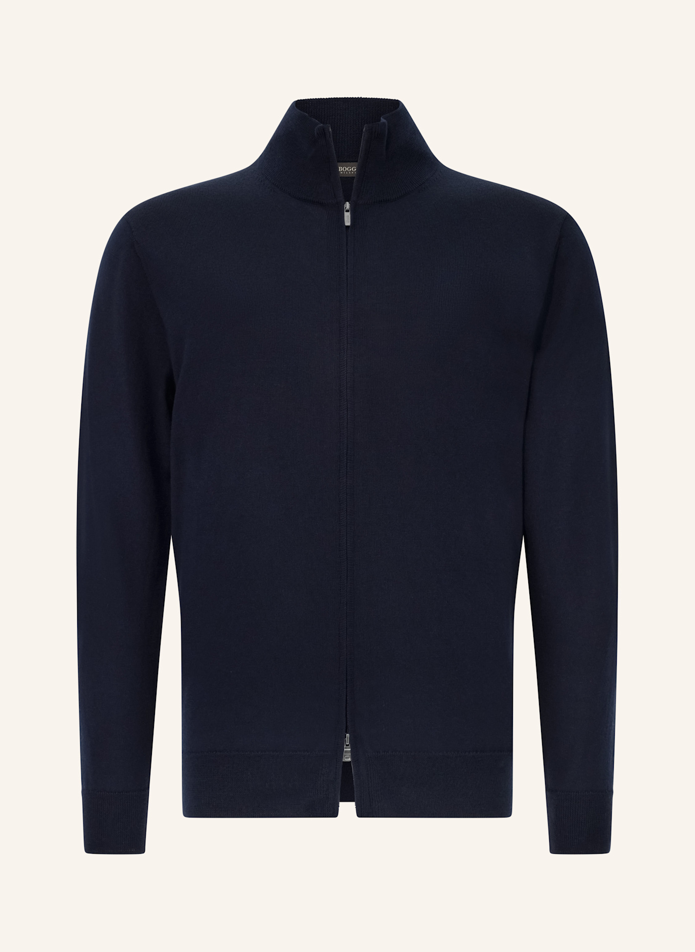 BOGGI MILANO Strickjacke: BLAU