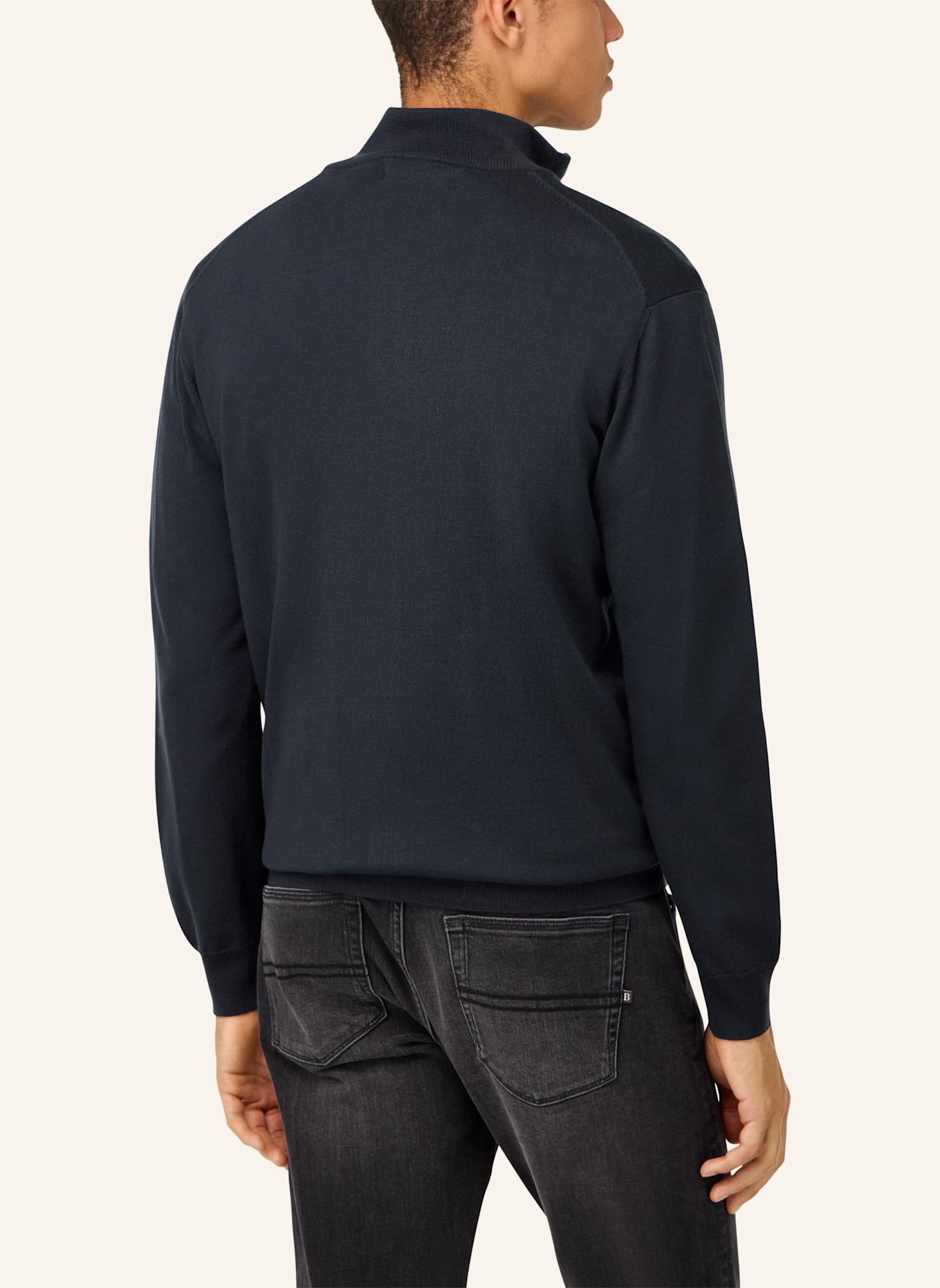 BOGGI MILANO Strickjacke: GRAU