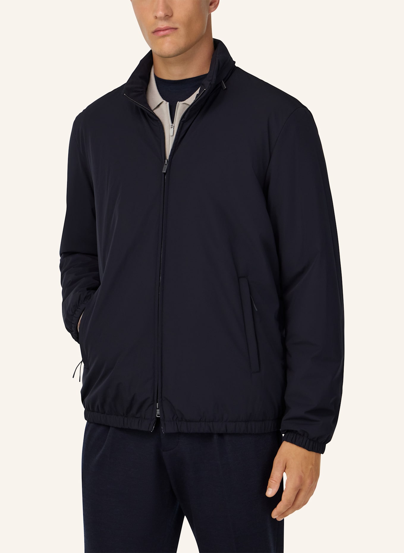 BOGGI MILANO Jacke mit Primaloft®-Isolierung: BLAU
