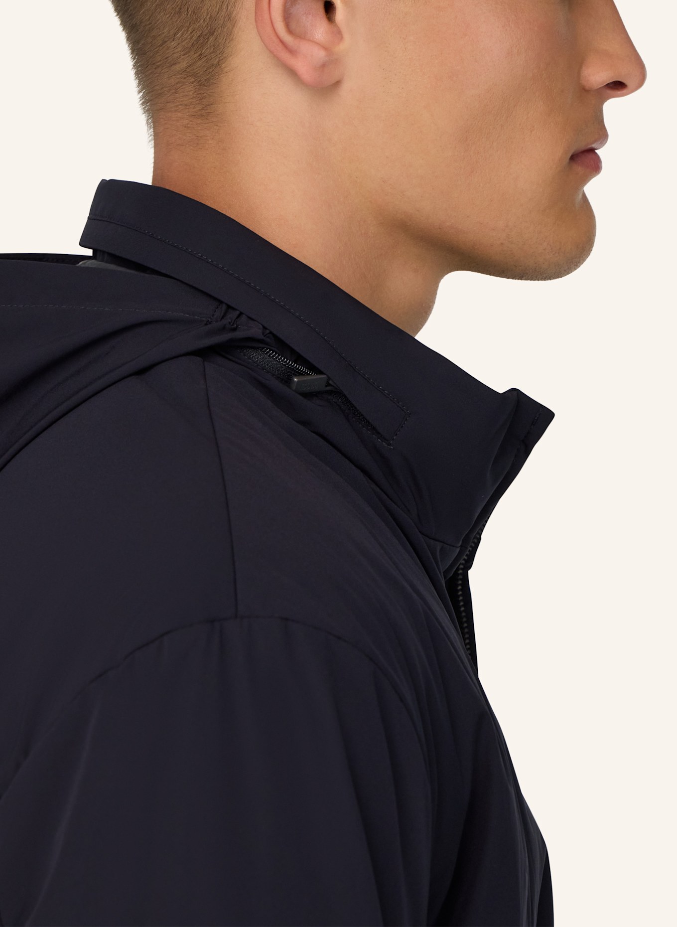 BOGGI MILANO Jacke mit Primaloft®-Isolierung: BLAU