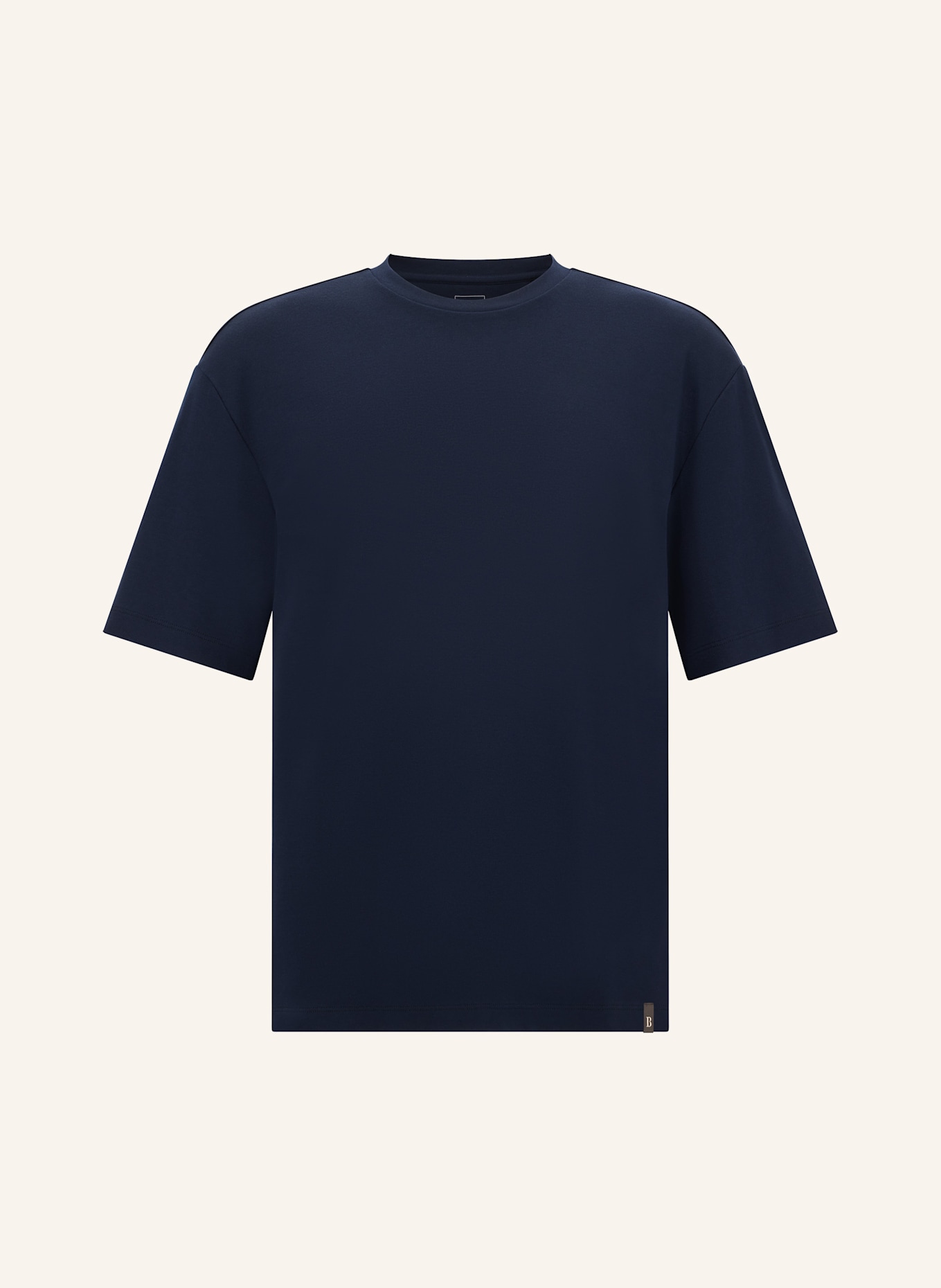 BOGGI MILANO T-Shirt: DUNKELBLAU