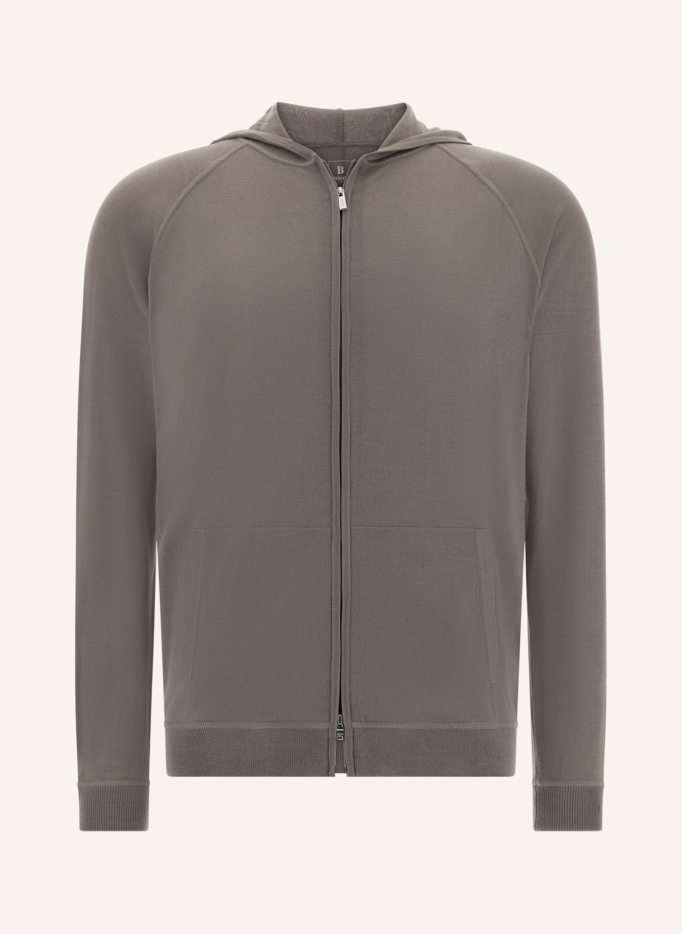 BOGGI MILANO Strickjacke: BEIGE