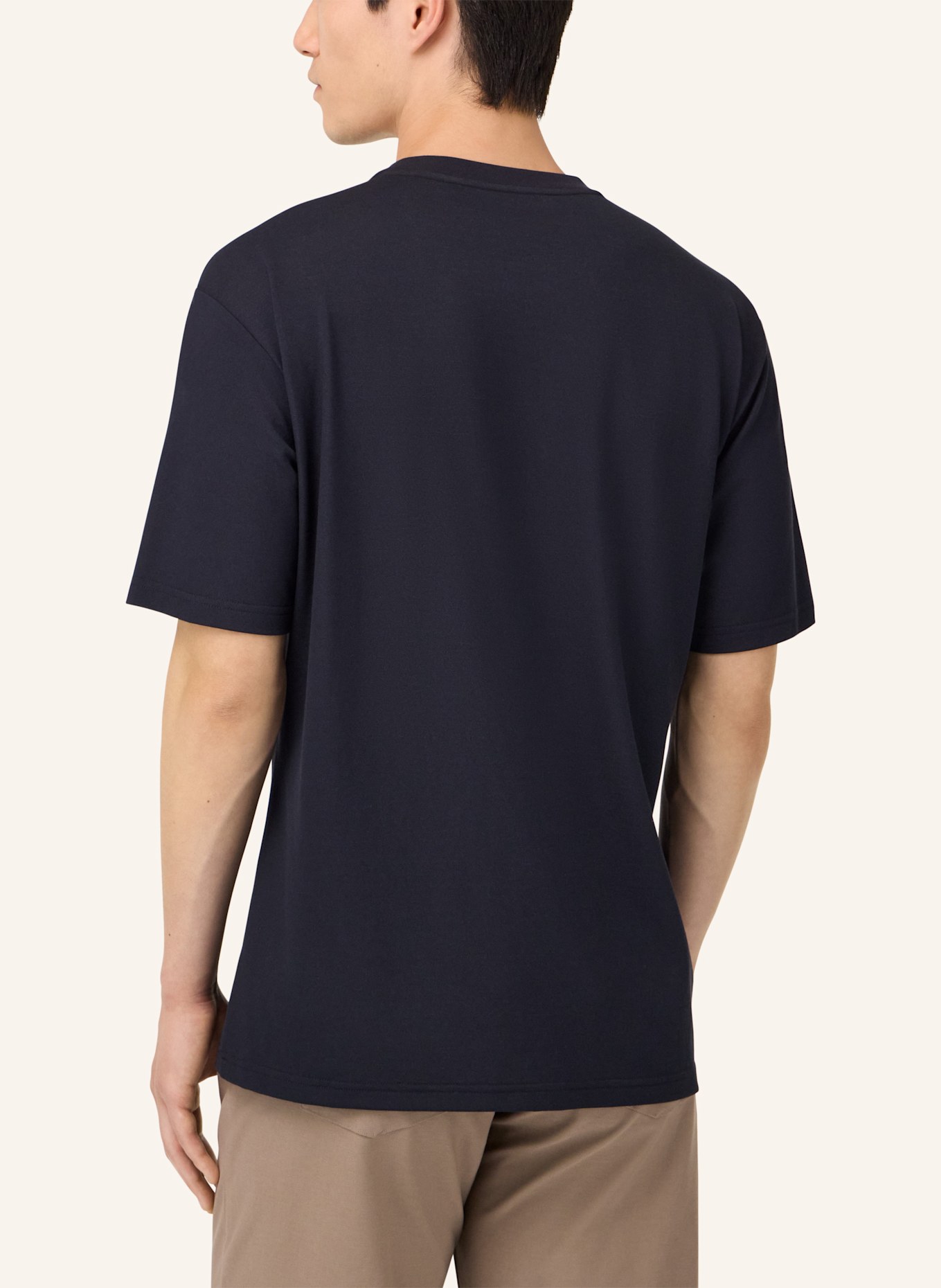 BOGGI MILANO T-Shirt: BLAU