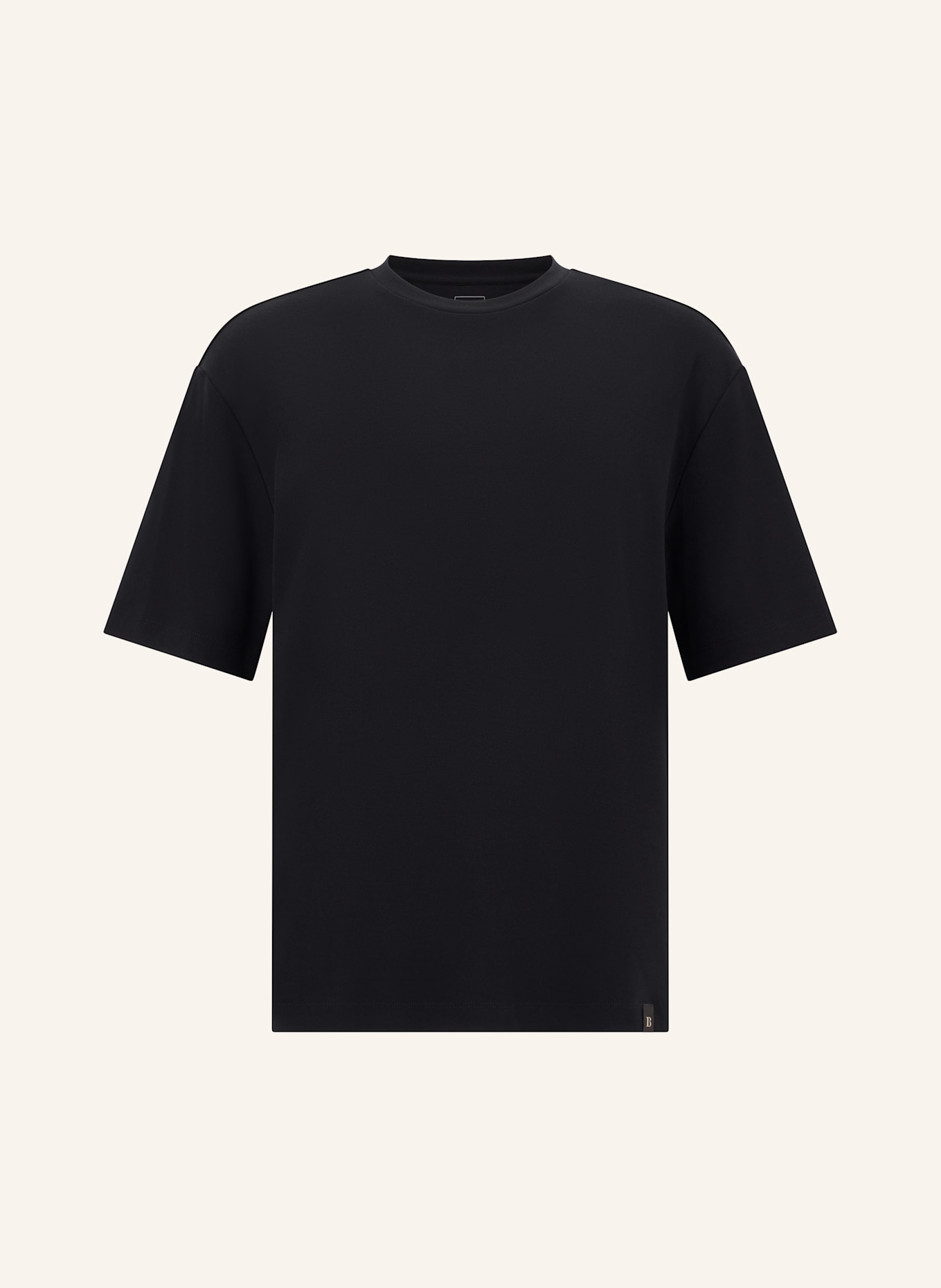 BOGGI MILANO T-Shirt: SCHWARZ