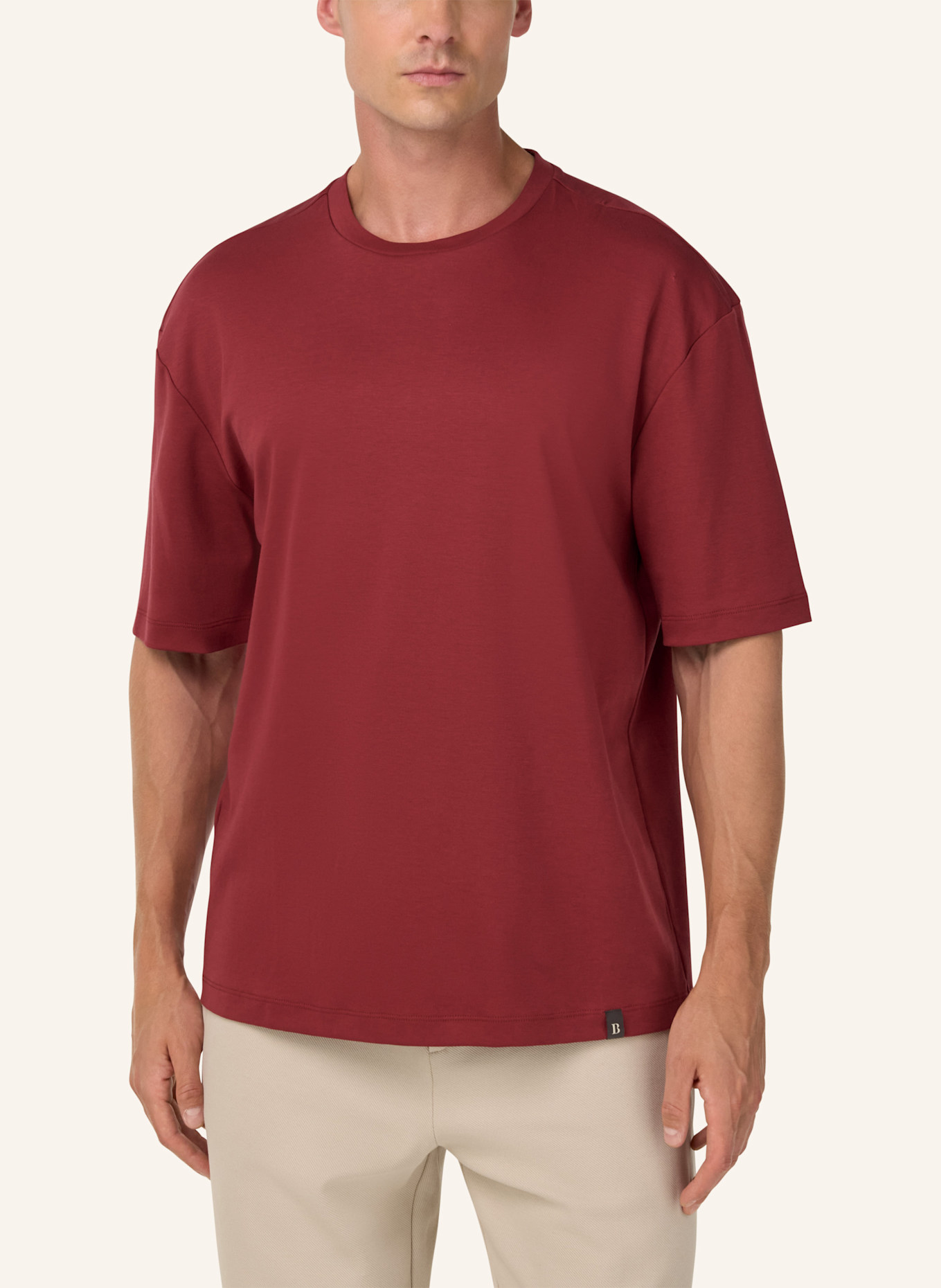 BOGGI MILANO T-Shirt: ROT
