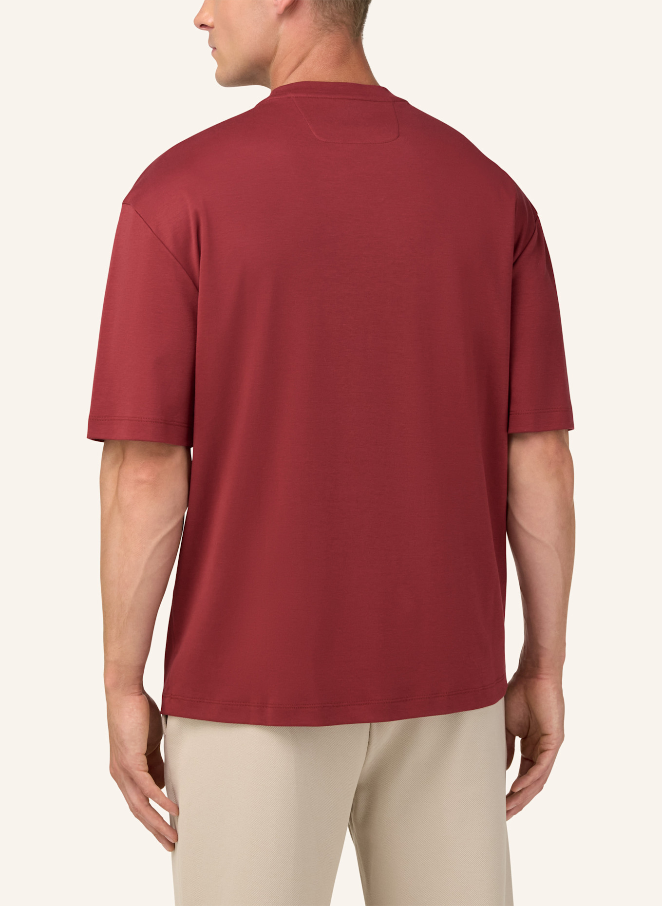 BOGGI MILANO T-Shirt: ROT