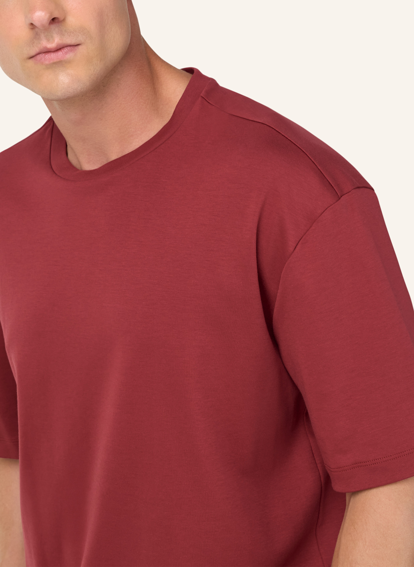 BOGGI MILANO T-Shirt: ROT