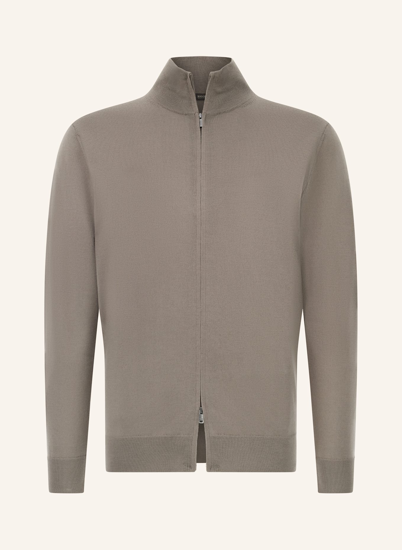 BOGGI MILANO Strickjacke: BEIGE