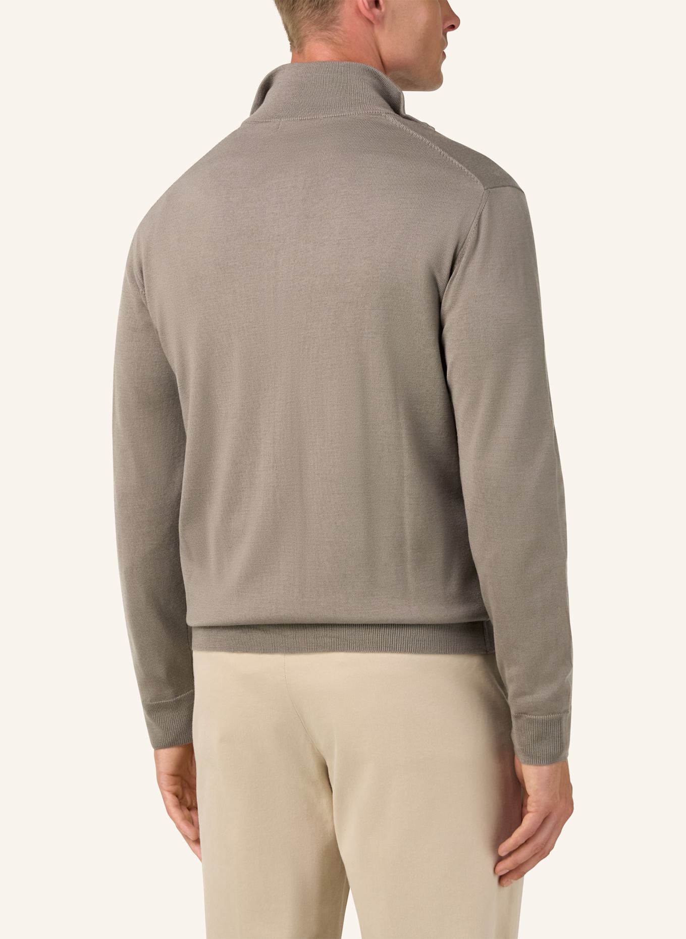 BOGGI MILANO Strickjacke: BEIGE