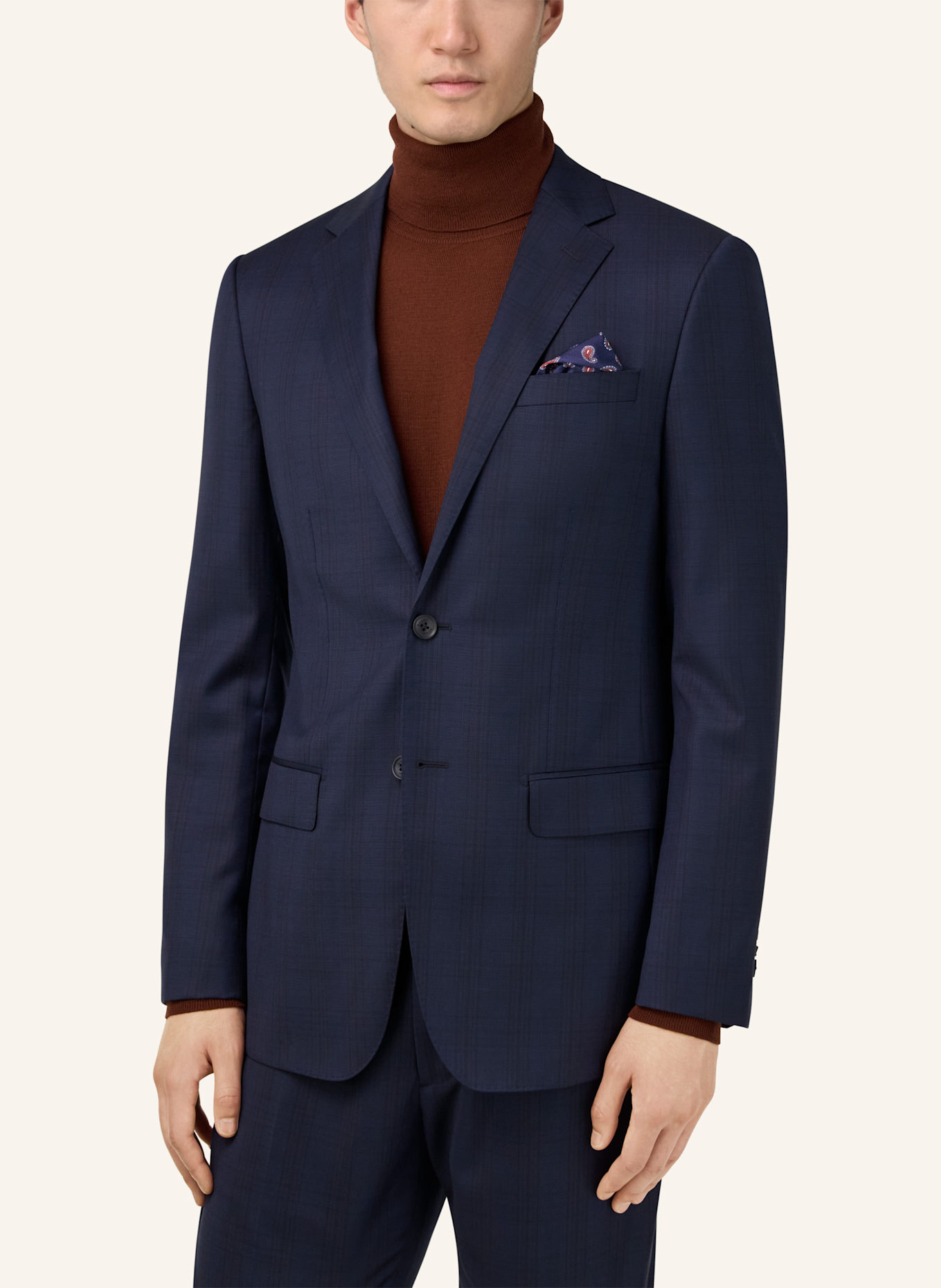 BOGGI MILANO Anzug Slim Fit: BLAU