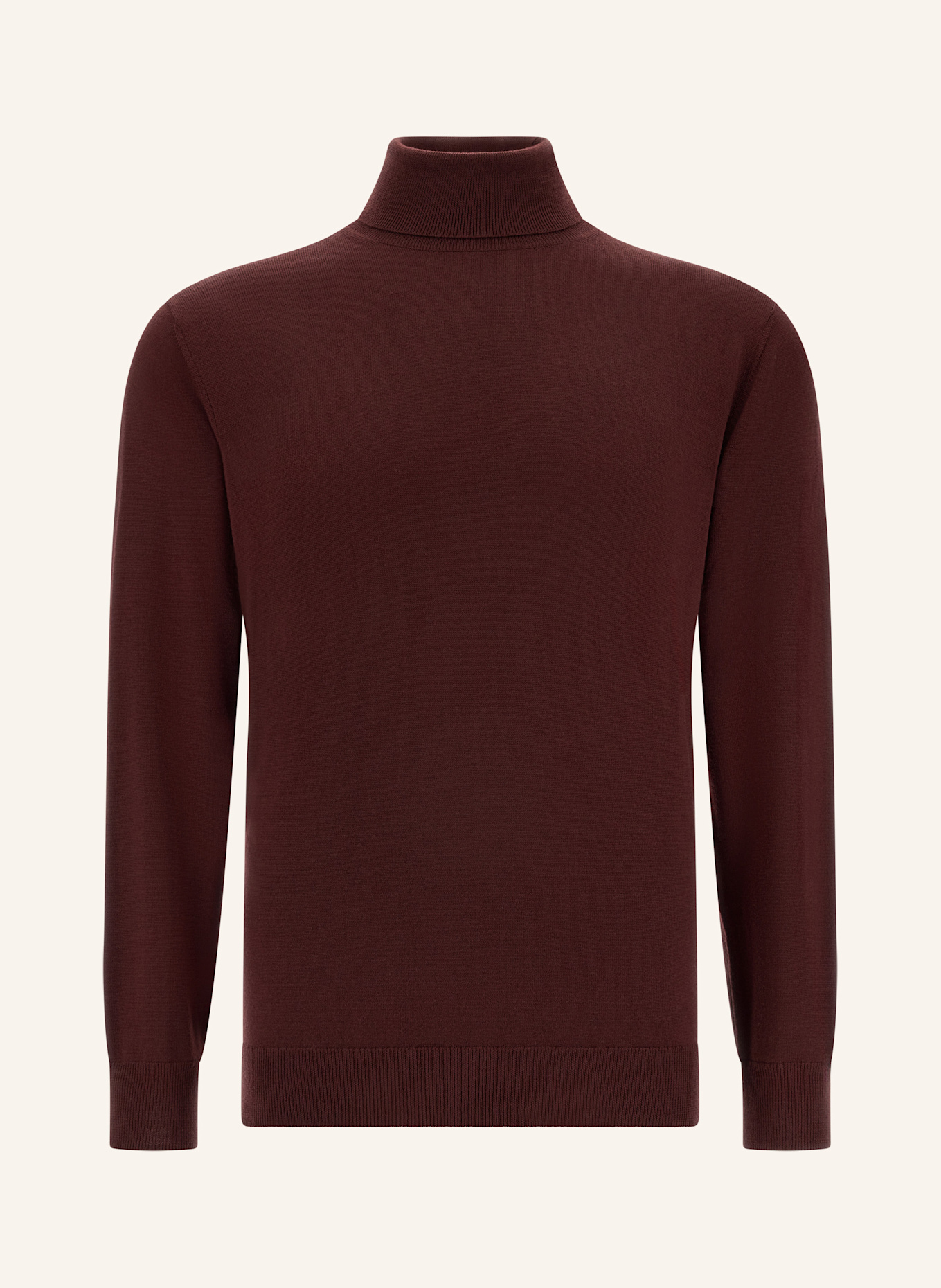 BOGGI MILANO Rollkragenpullover: ROT