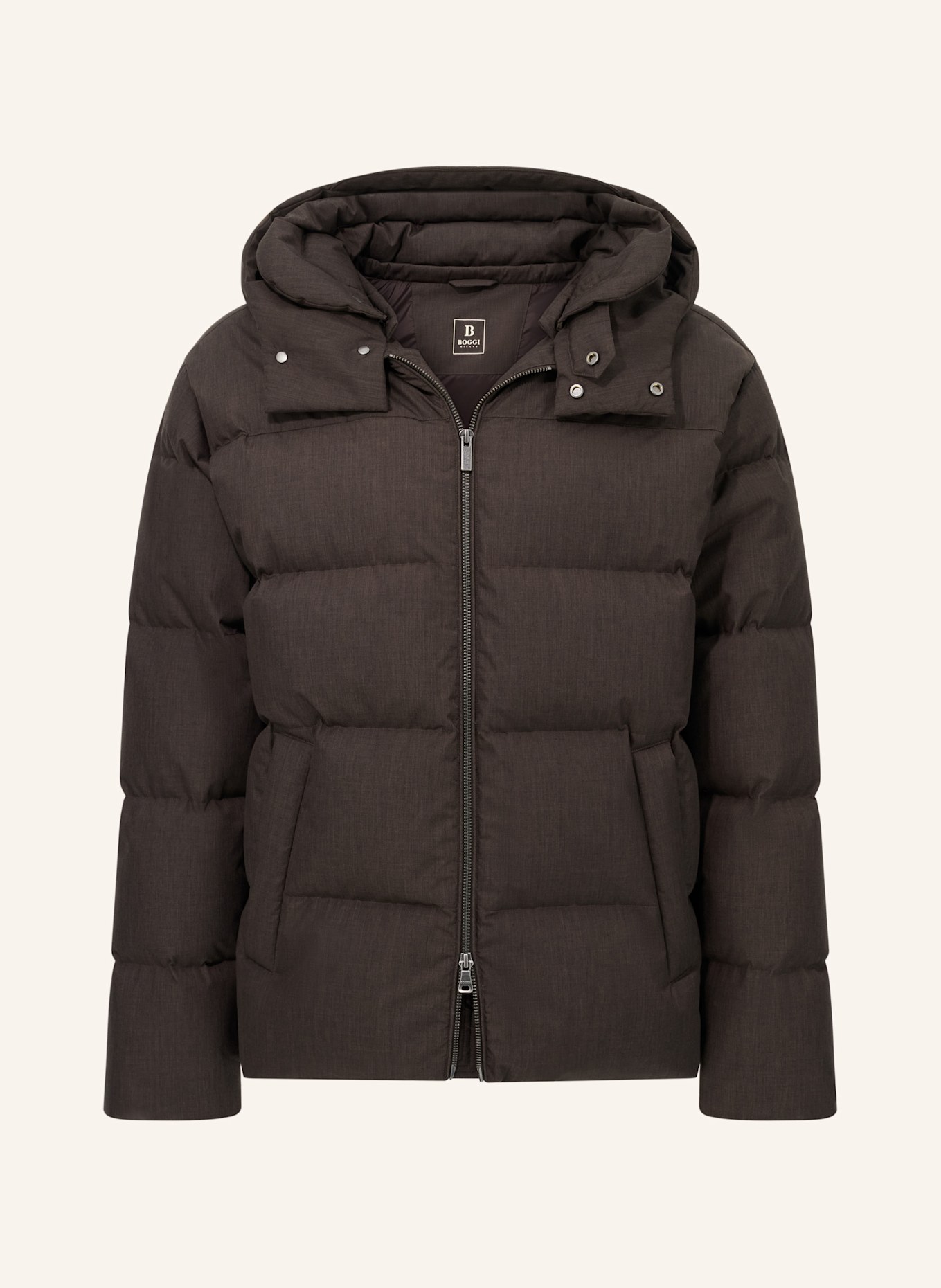 BOGGI MILANO Daunenjacke: BRAUN
