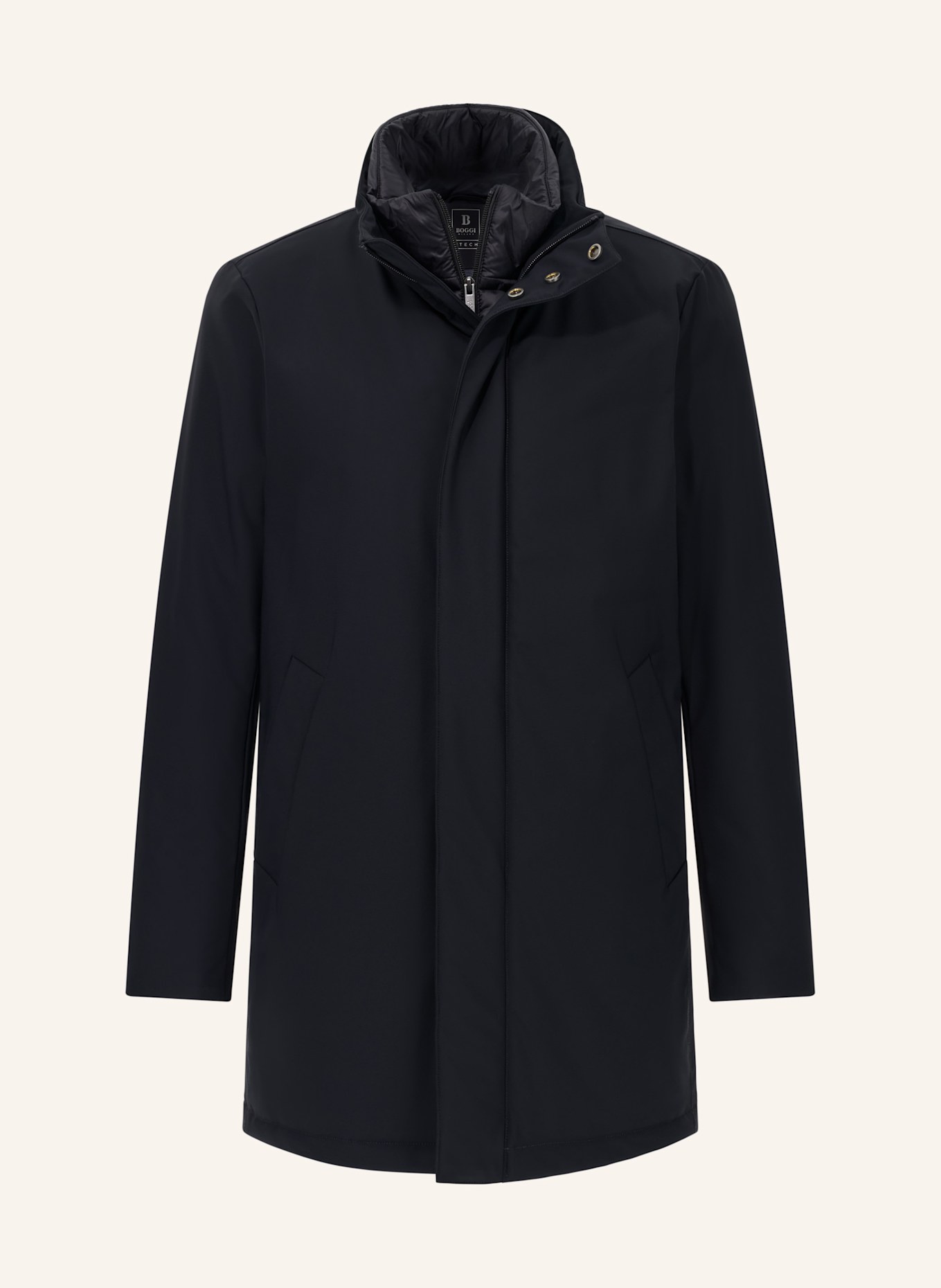 BOGGI MILANO Mantel mit Primaloft®-Isolierung: DUNKELBLAU