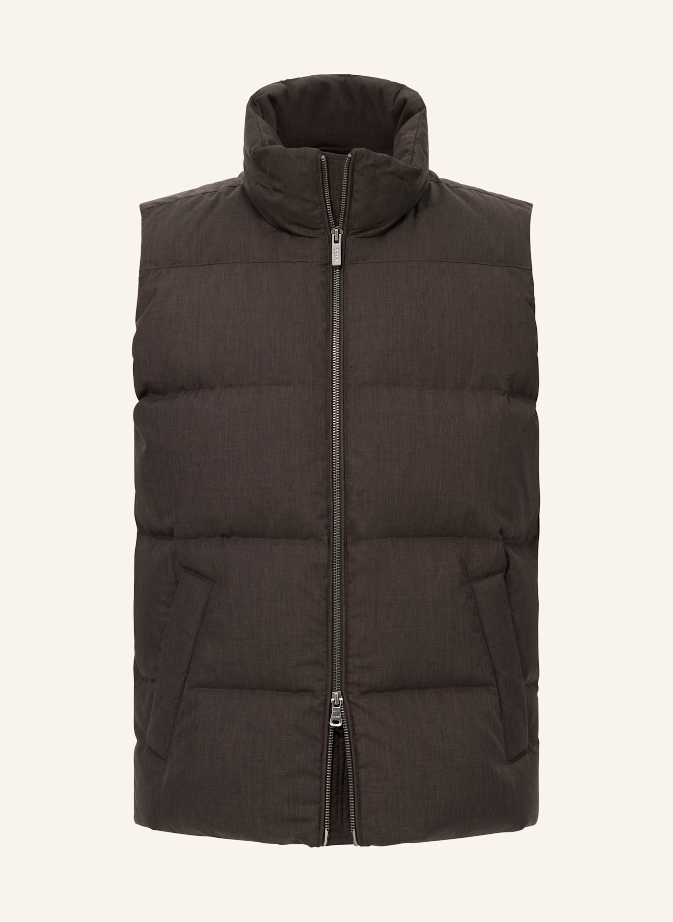 BOGGI MILANO Daunenweste: BRAUN