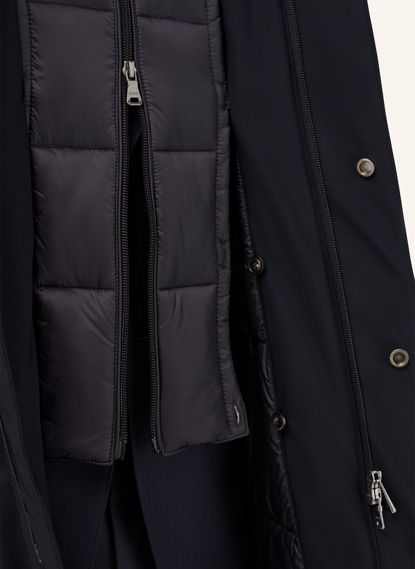 BOGGI MILANO Mantel mit Primaloft®-Isolierung: DUNKELBLAU