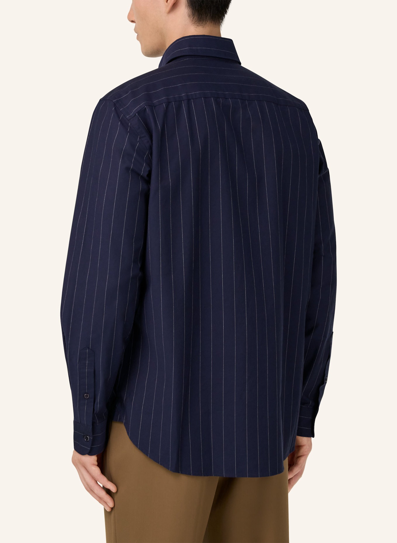 BOGGI MILANO Hemd Regular Fit: BLAU