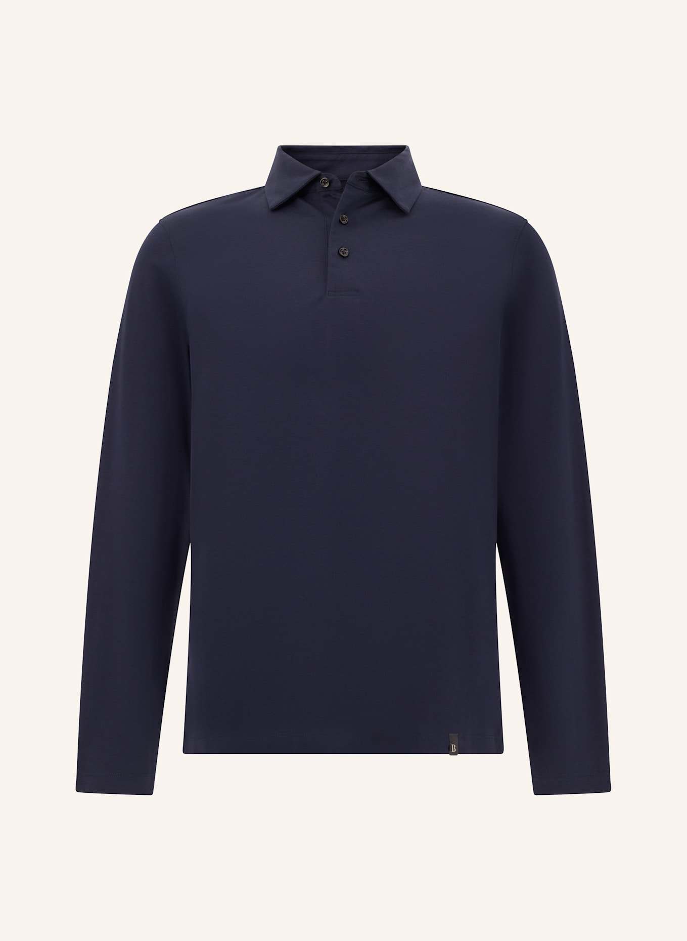 BOGGI MILANO Poloshirt: BLAU