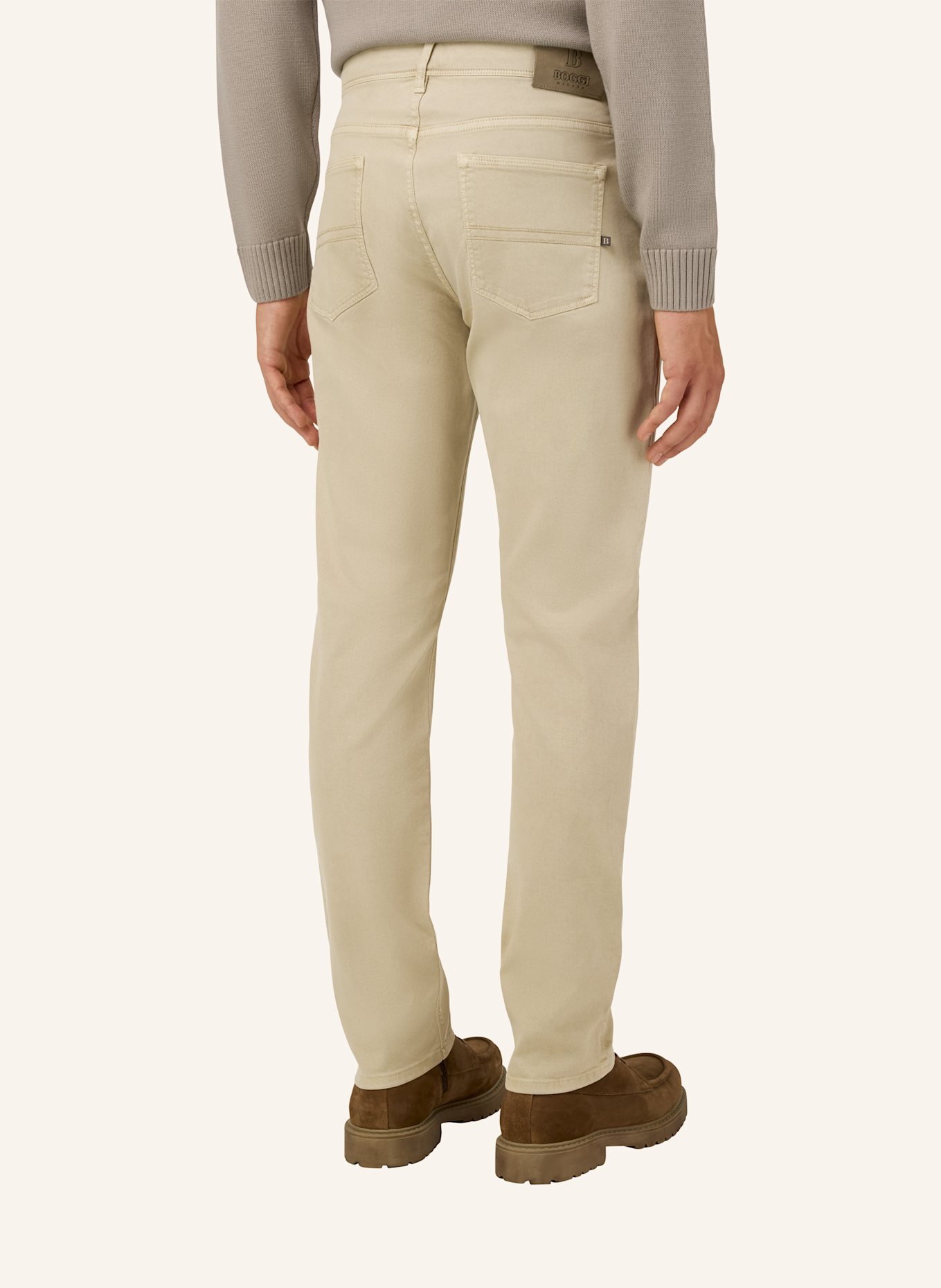 BOGGI MILANO Jeans: BRAUN