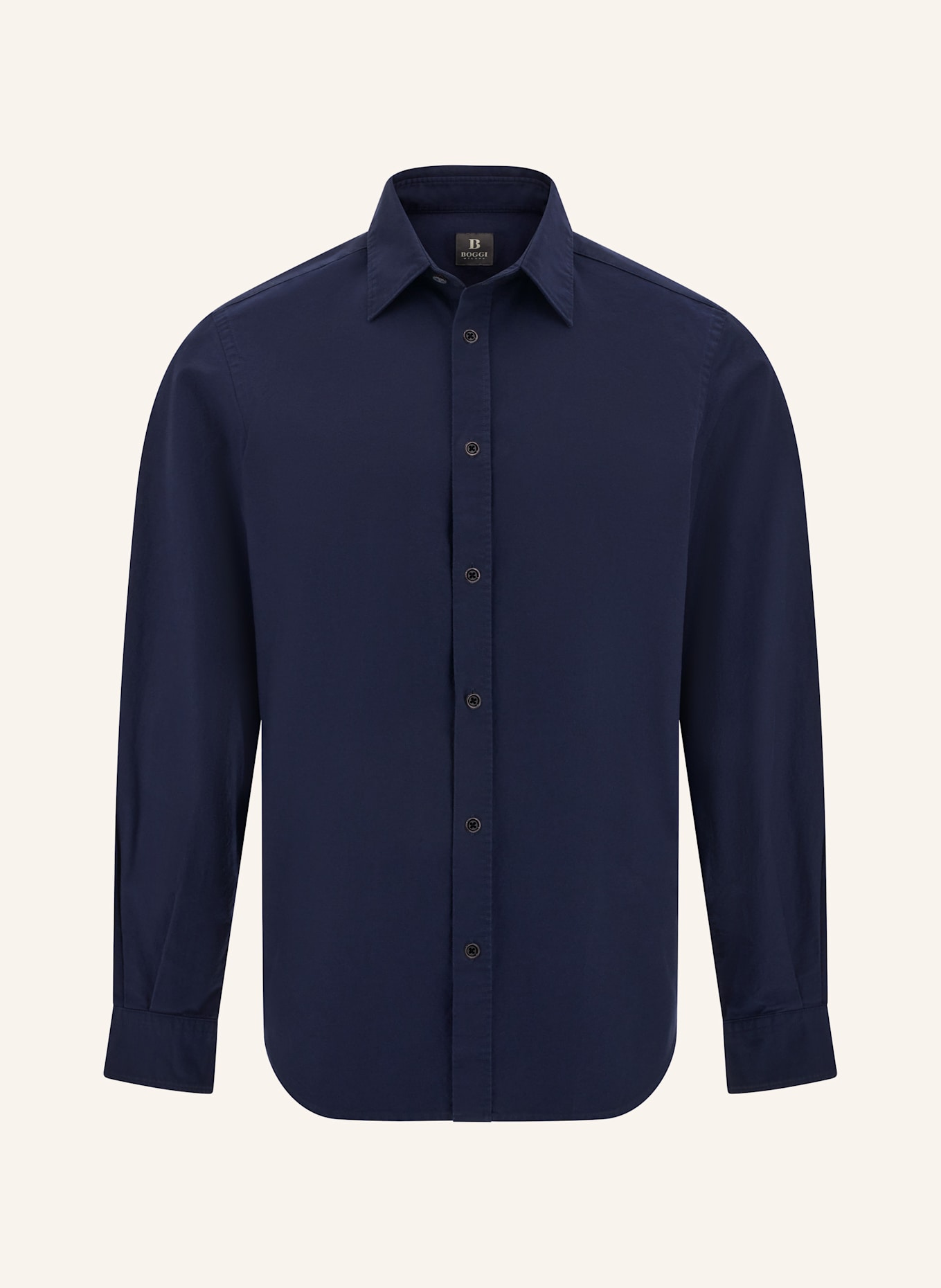 BOGGI MILANO Hemd Regular Fit: BLAU