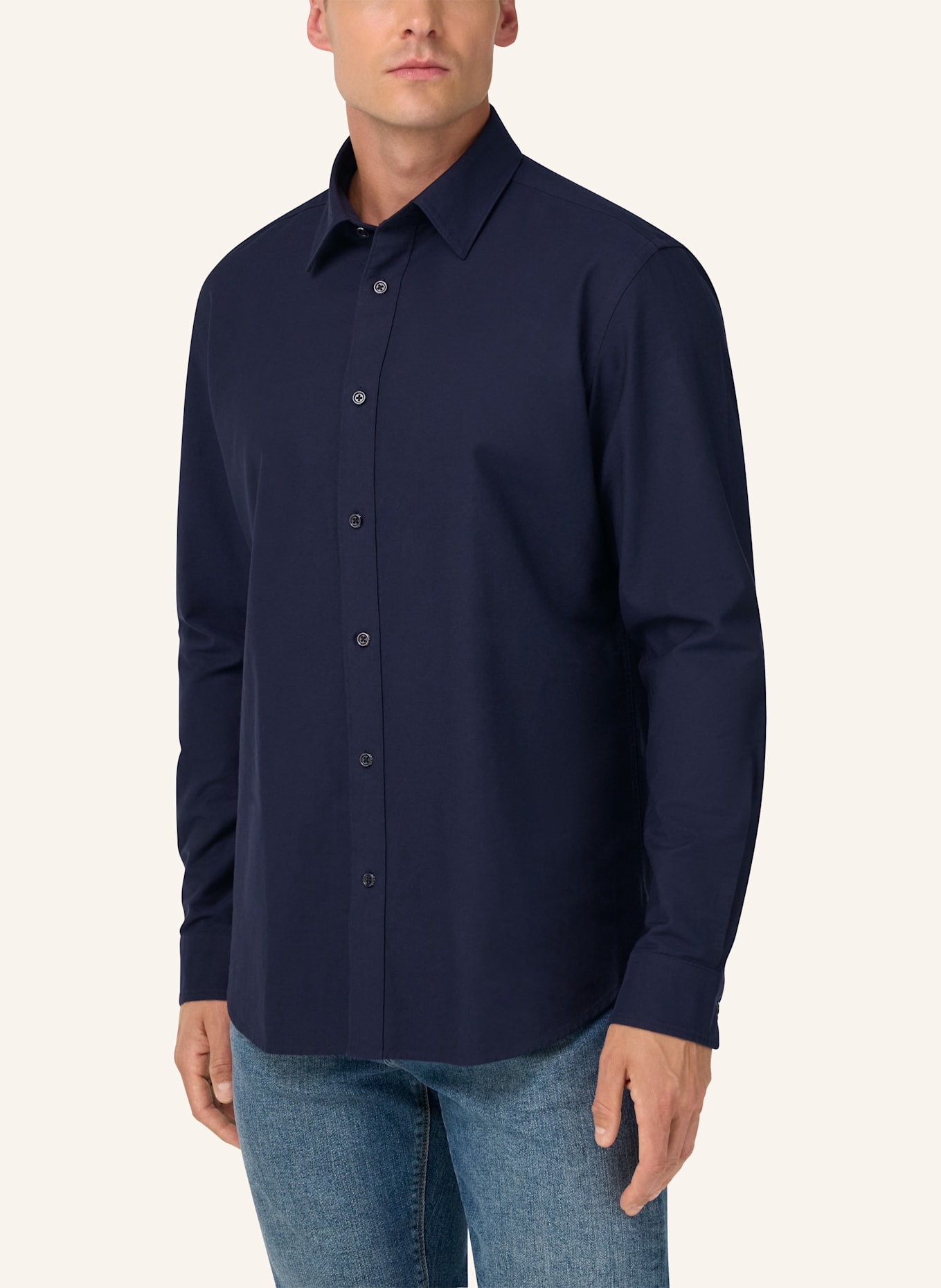BOGGI MILANO Hemd Regular Fit: BLAU