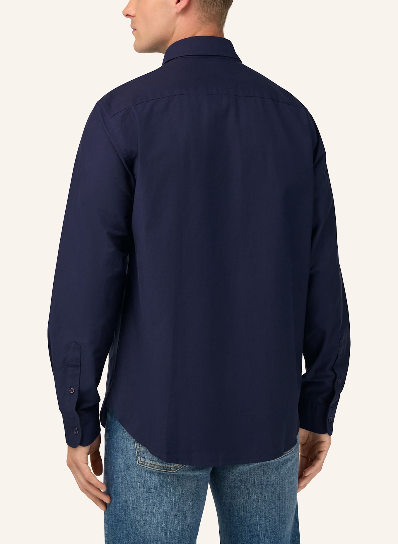 BOGGI MILANO Hemd Regular Fit: BLAU