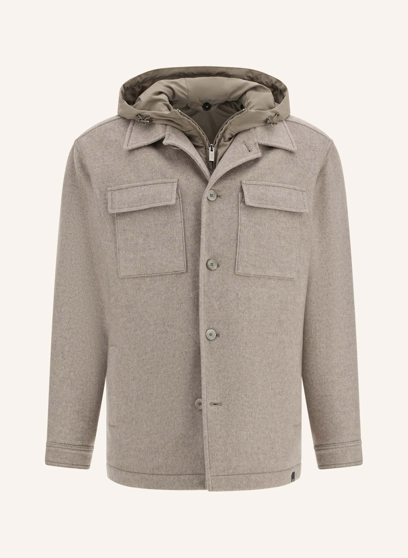 BOGGI MILANO Overjacket: TAUPE