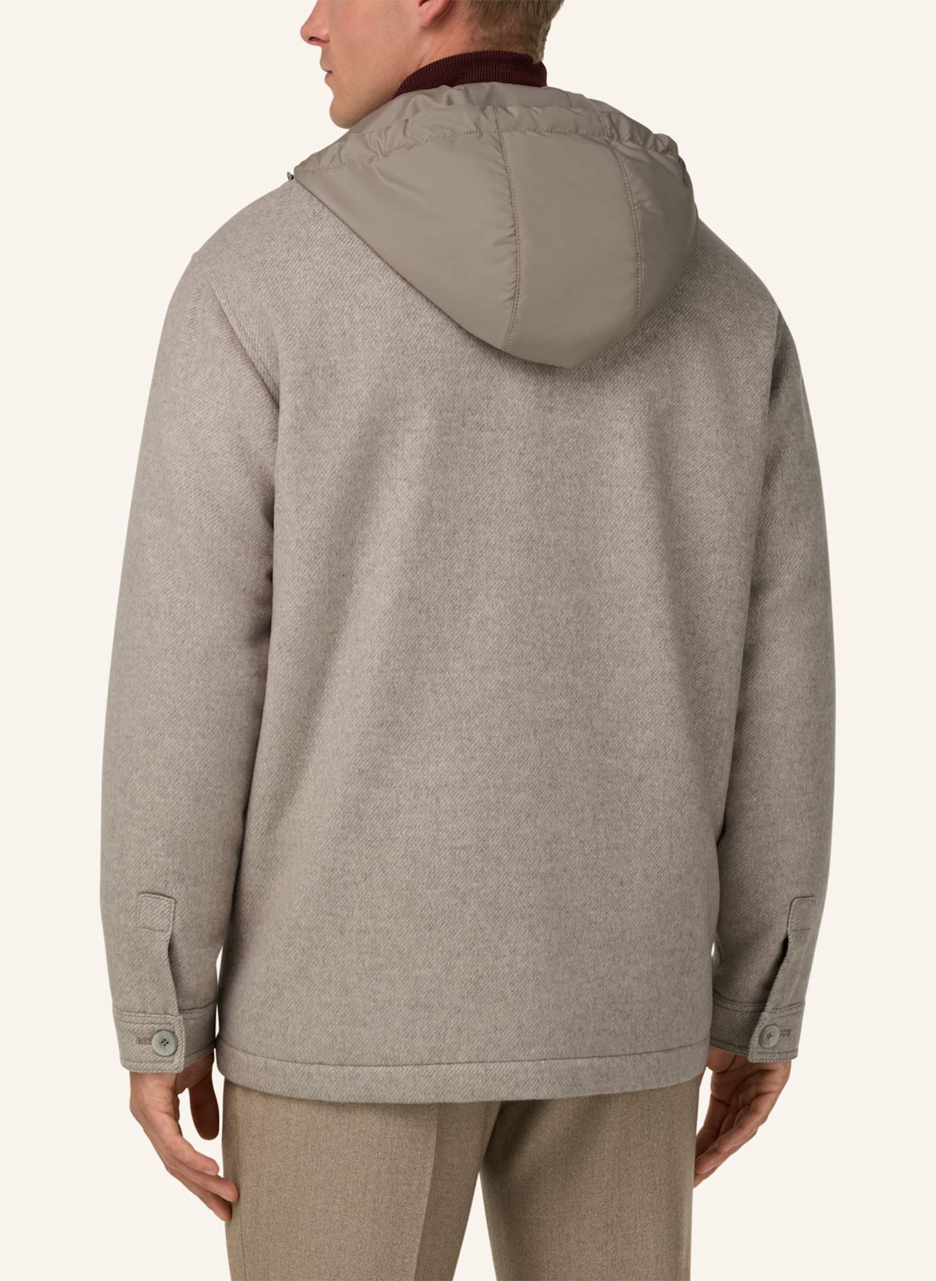 BOGGI MILANO Overjacket: TAUPE