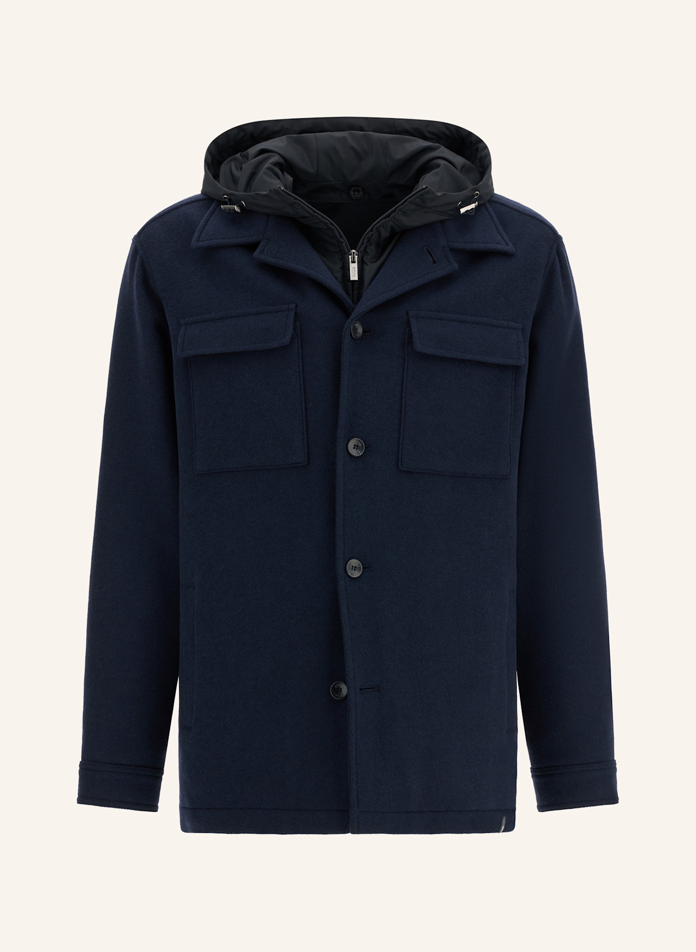 BOGGI MILANO Overjacket: BLAU