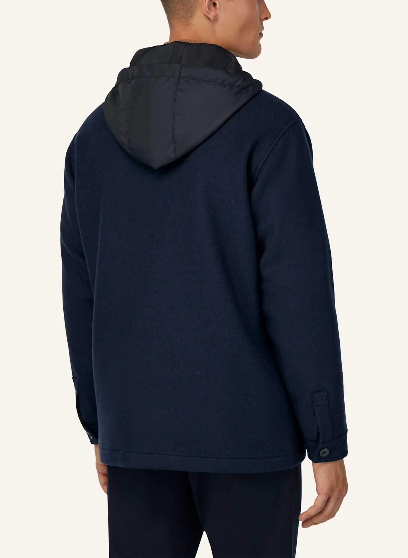 BOGGI MILANO Overjacket: BLAU