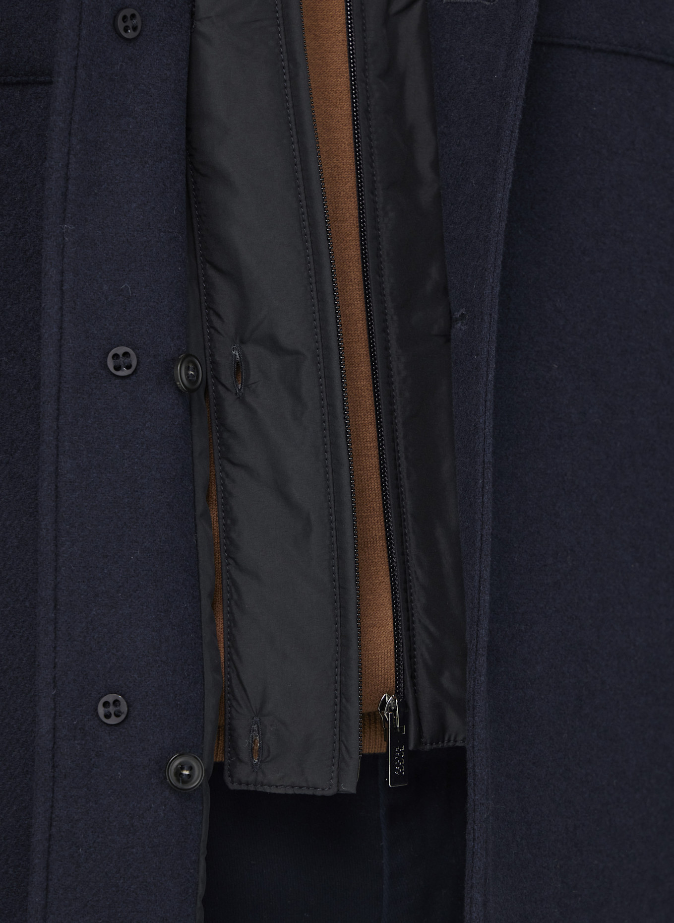 BOGGI MILANO Overjacket: BLAU