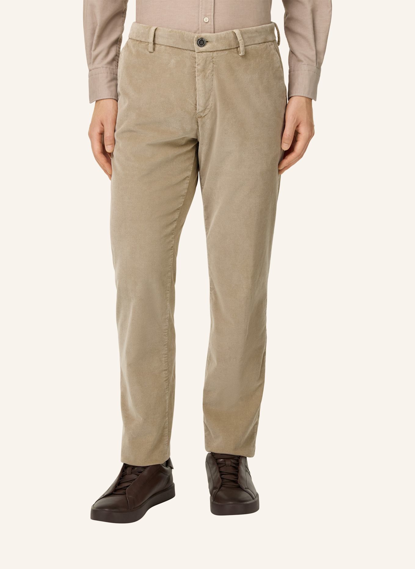 BOGGI MILANO Cordhose: BRAUN