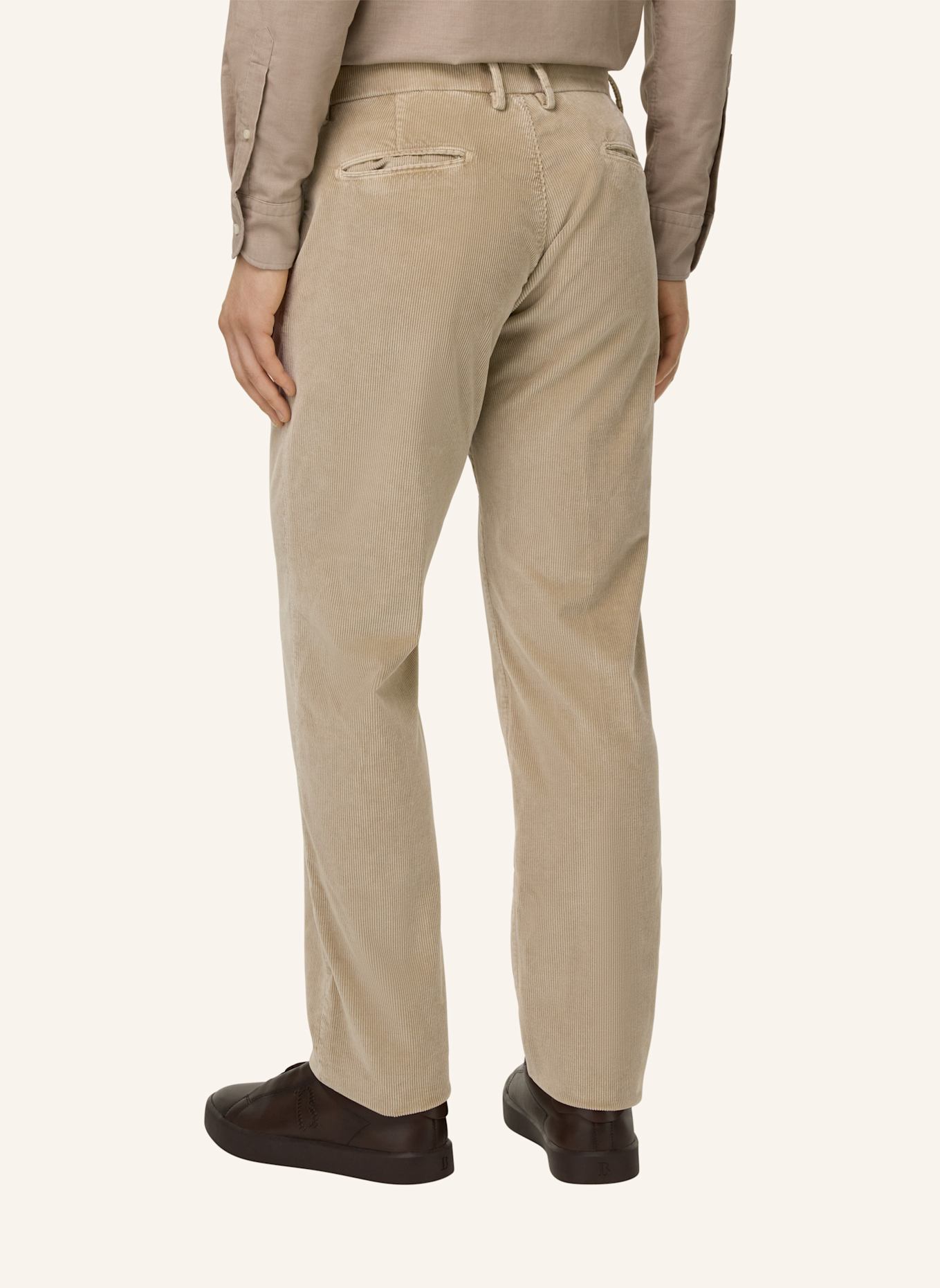 BOGGI MILANO Cordhose: BRAUN