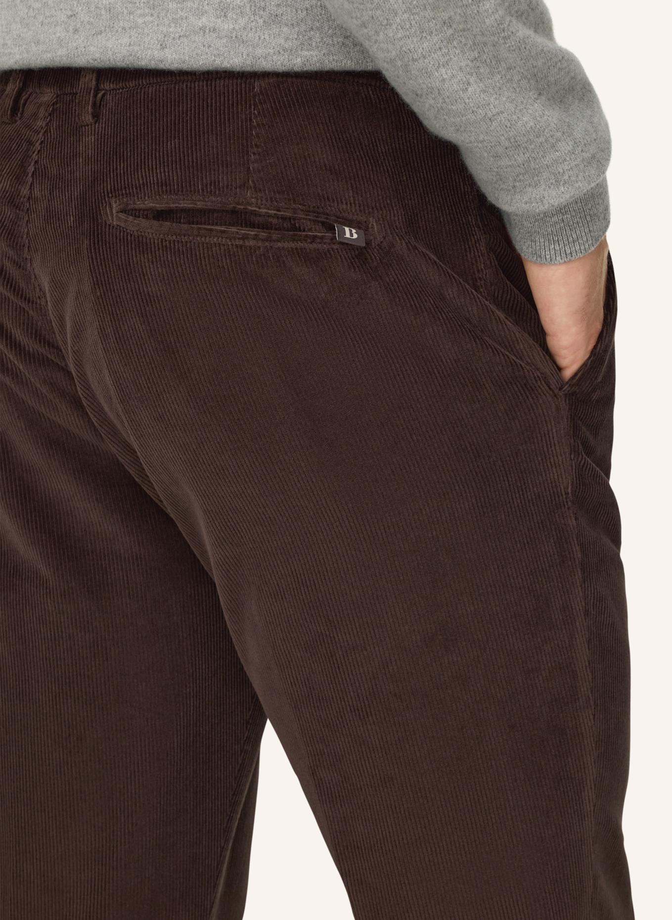 BOGGI MILANO Cordhose: BRAUN