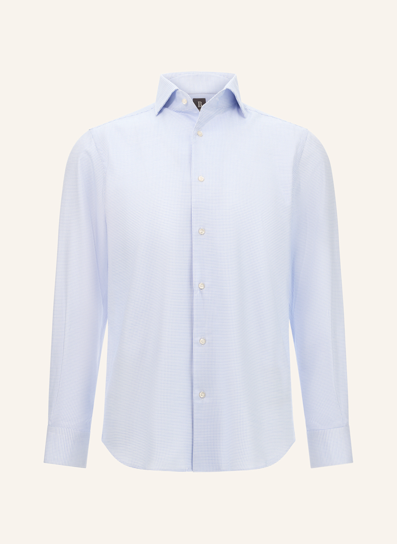 BOGGI MILANO Hemd Regular Fit: HELLBLAU