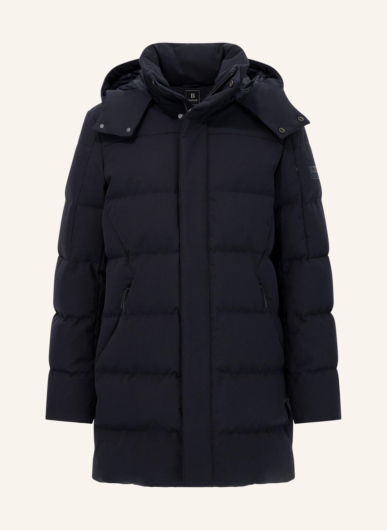 BOGGI MILANO Daunenmantel: BLAU