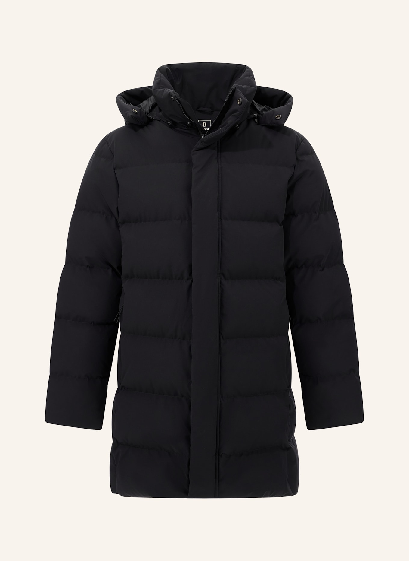 BOGGI MILANO Daunenmantel: SCHWARZ