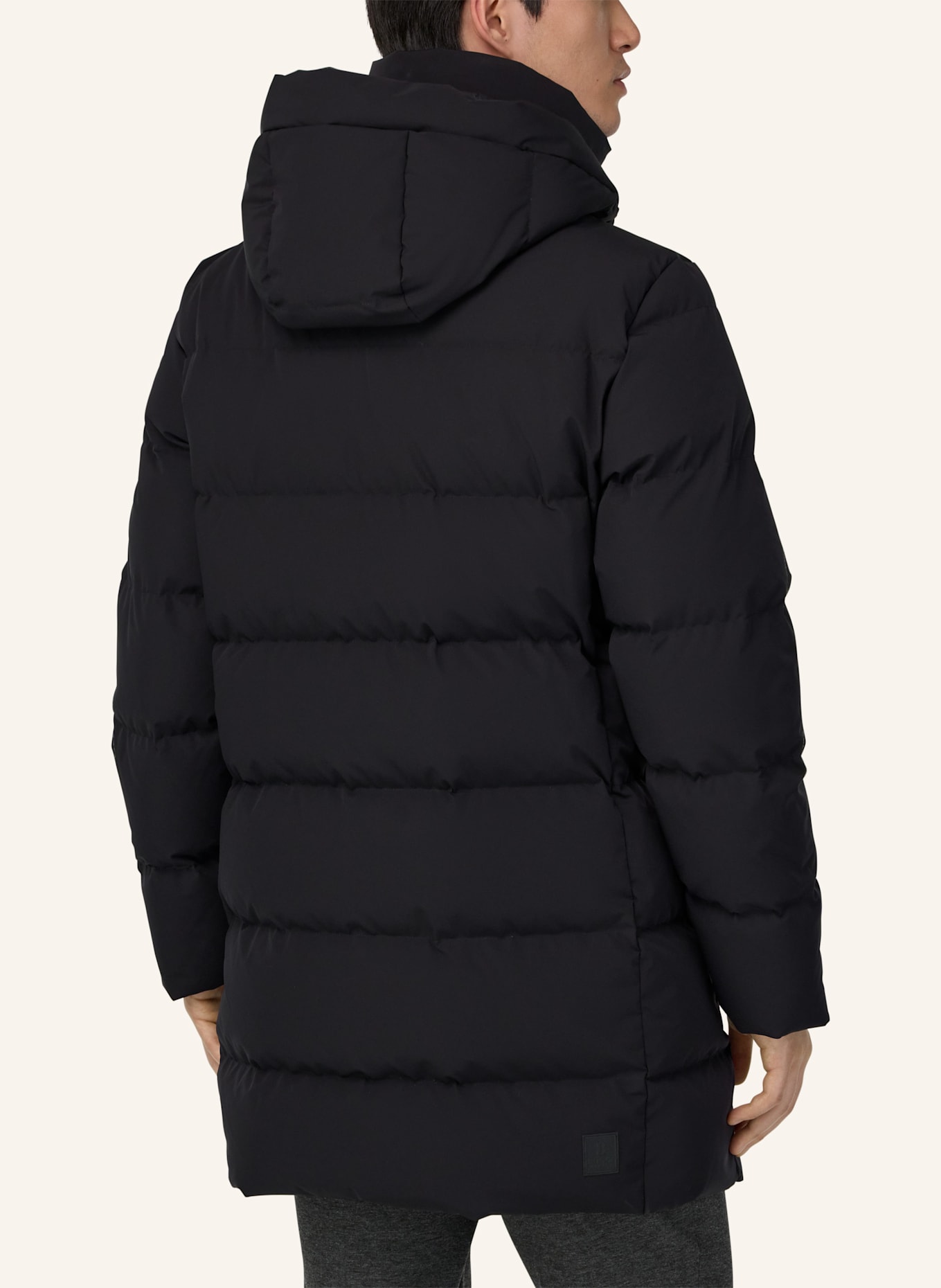 BOGGI MILANO Daunenmantel: SCHWARZ