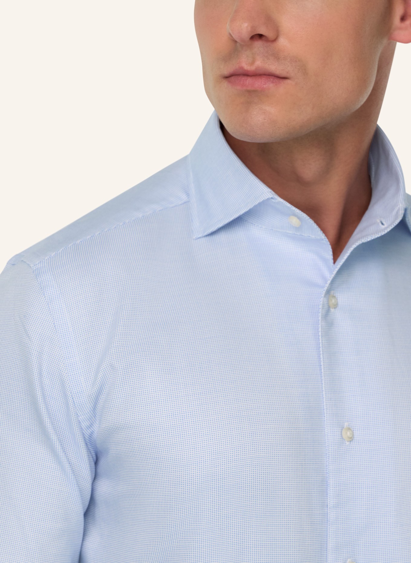 BOGGI MILANO Hemd Regular Fit: HELLBLAU