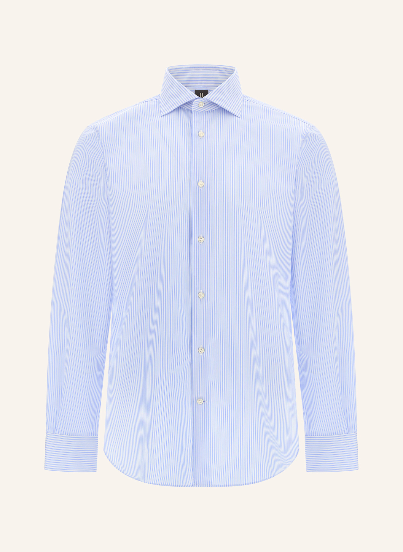 BOGGI MILANO Hemd Regular Fit: HELLBLAU