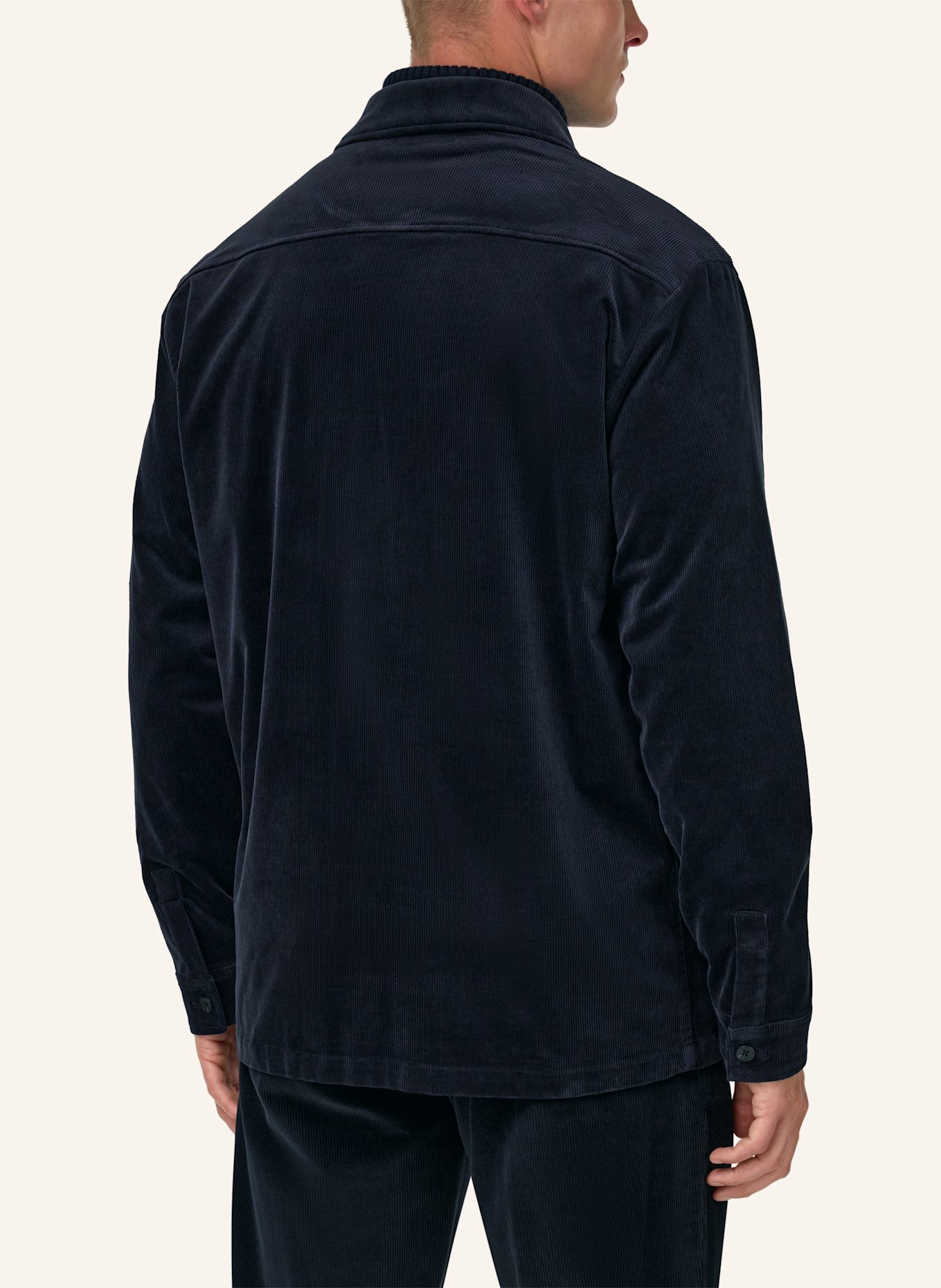 BOGGI MILANO Overjacket: DUNKELBLAU